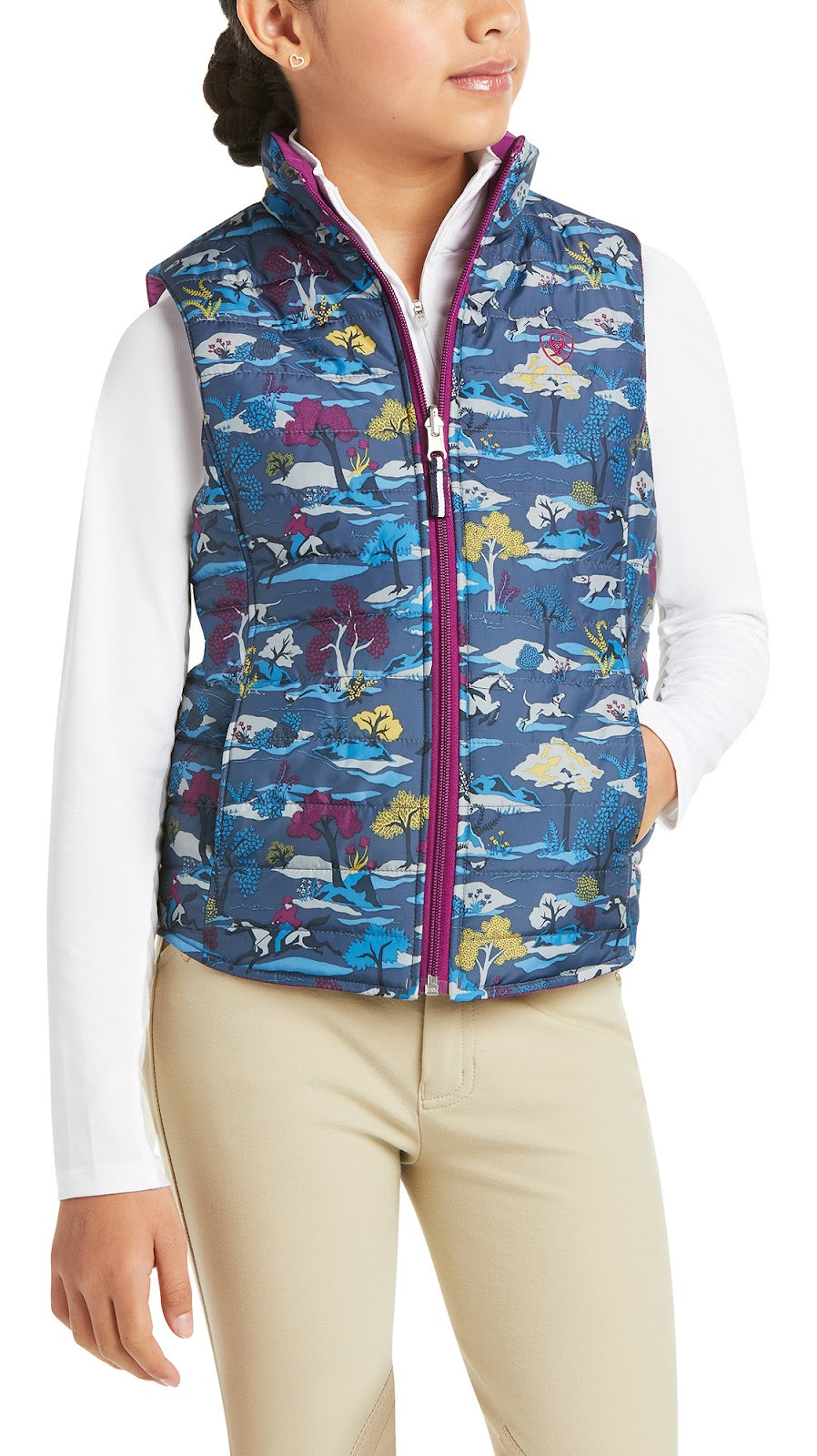 Ariat Kids Emma Reversible Vest%