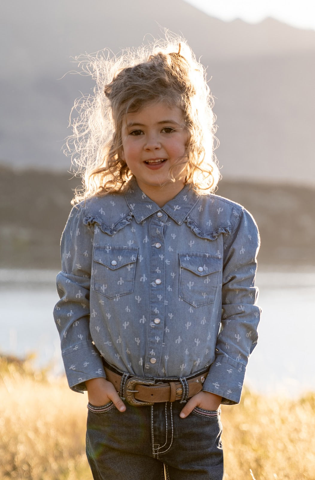 Pure Western Girl Adriana Shirt%