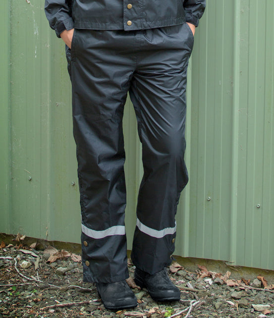 Club Rain Trouser Childs (S BLK)%