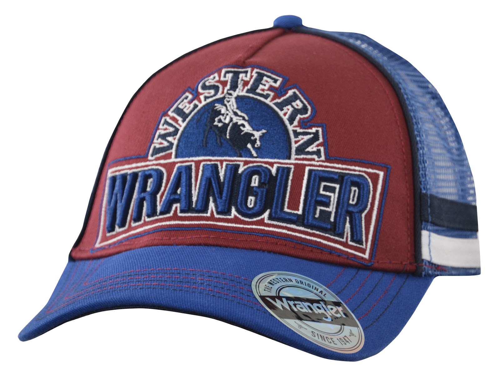 C-Wrangler Kids Matteo Trucker Cap(Red)%