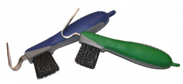 Soft Feel Hoof Pick With Brush