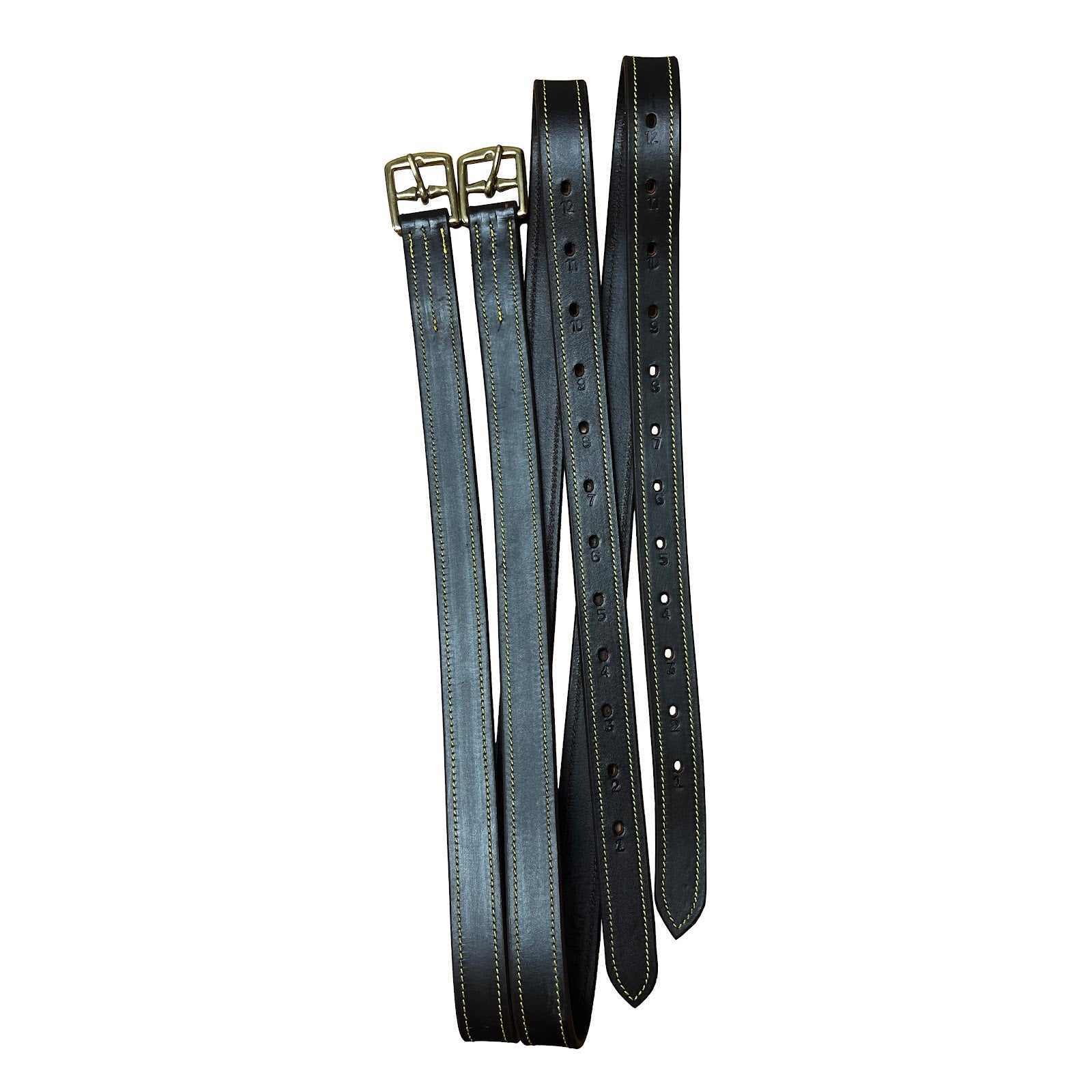 Origin Stirrup Leathers Stock (Brown)