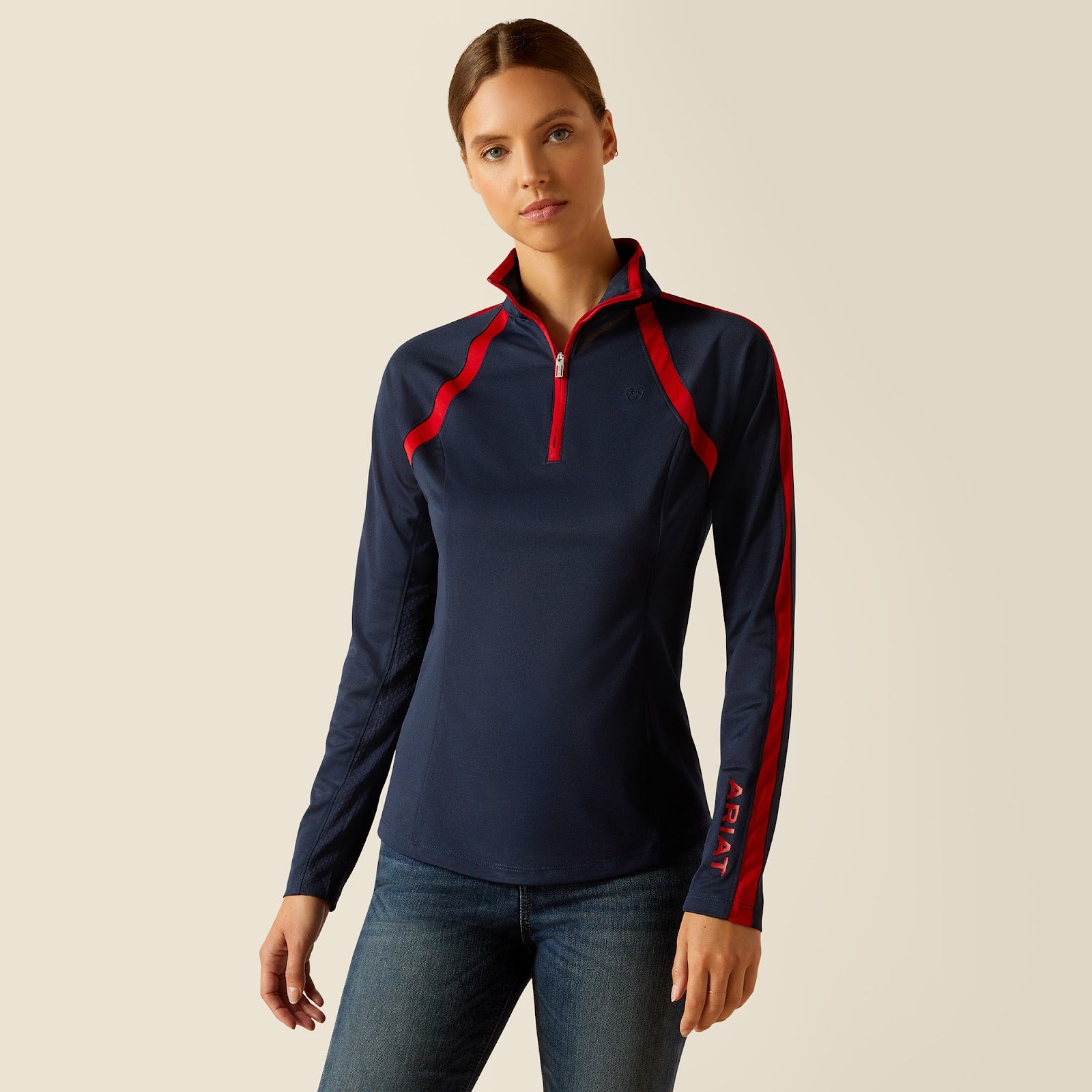 C-Ariat Womens Sunstopper 2.0(XXL Navy)%
