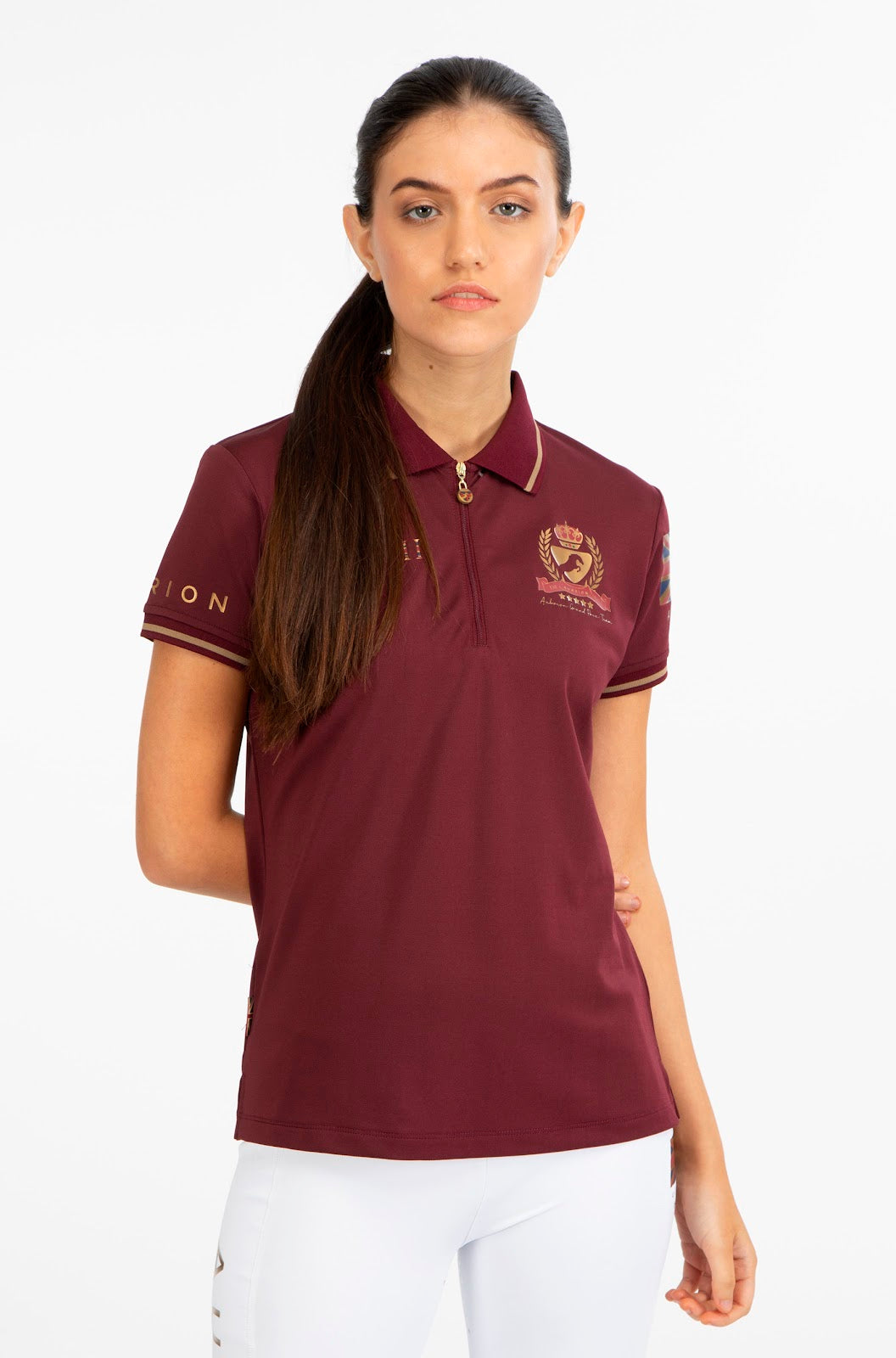 Shires Team Tech Polo (XL Navy)%