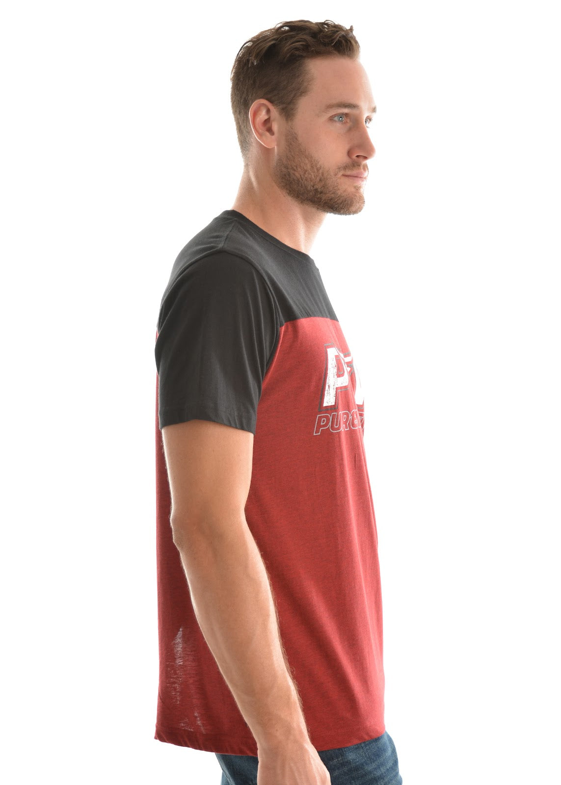 Pure Western Mens Racer S/S Tee (XL)%