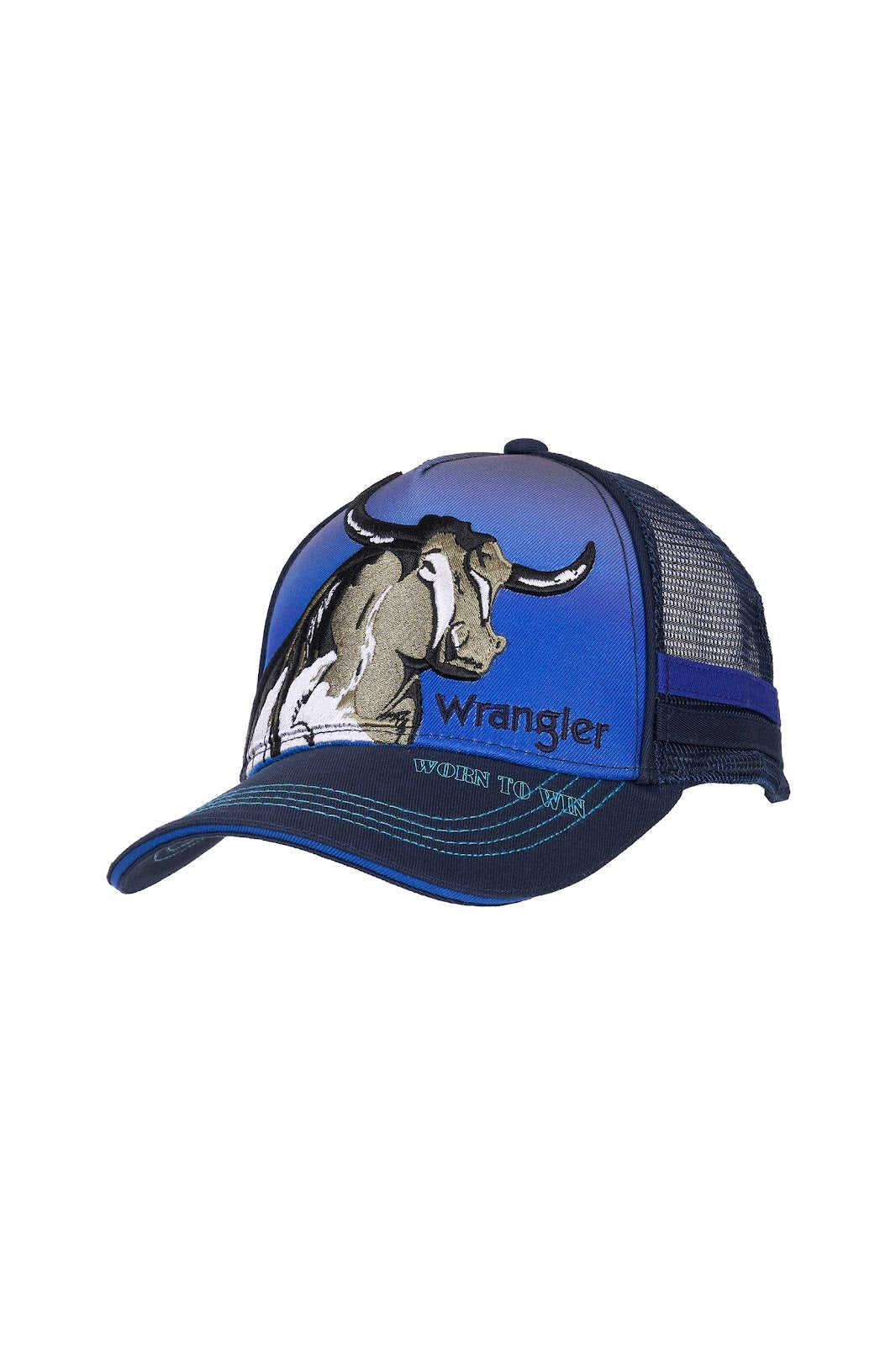 Wrangler Kids Robbie Trucker Cap (NvyBlu)
