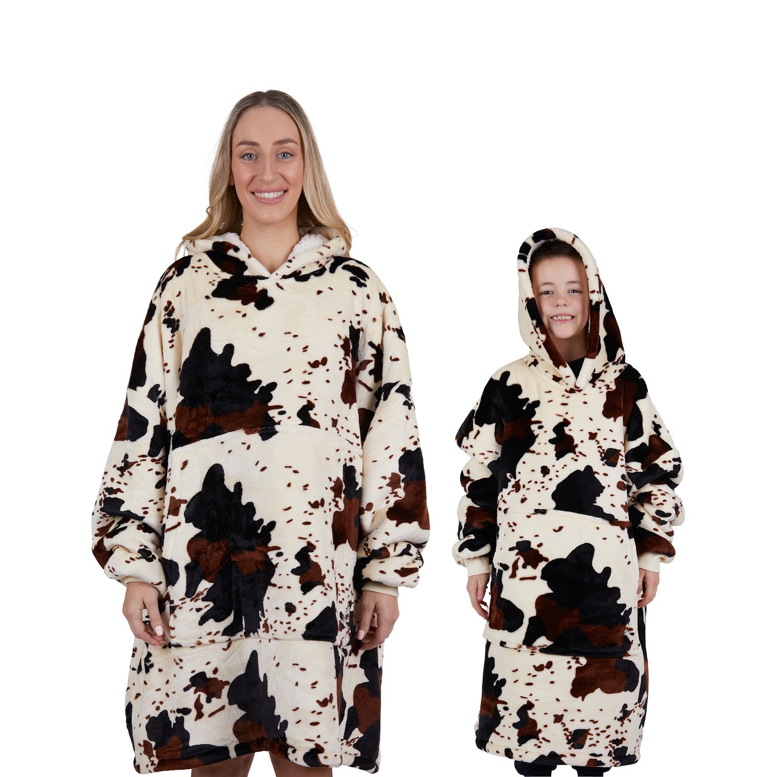Pure Western Cow Snuggle Hoodie (Adult)