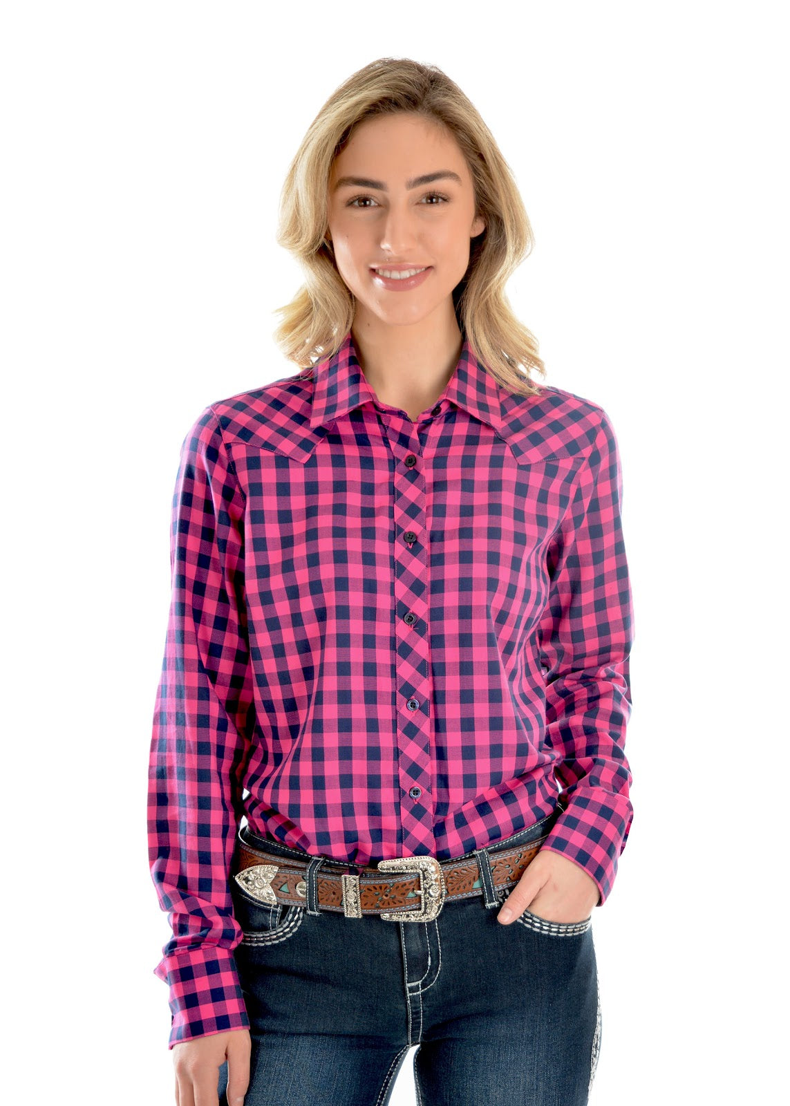 Wrangler Wmns Alexa Check L/S Shirt (14%