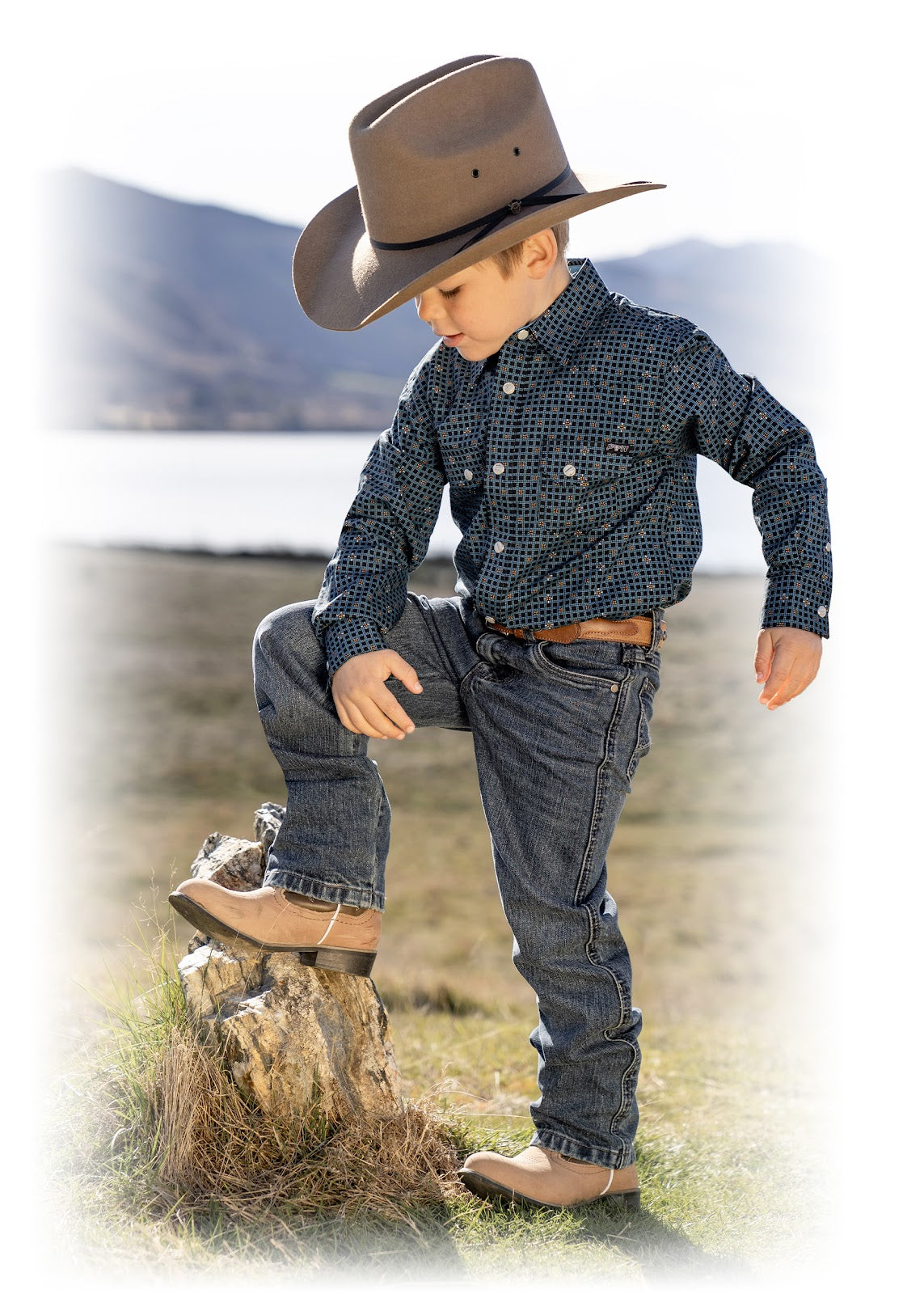 Pure Western Boys George Long Sleeve%