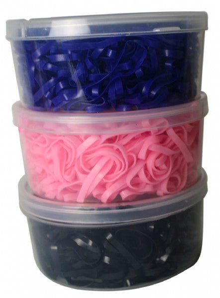 Silicone Gel Braiding Bands Box 500