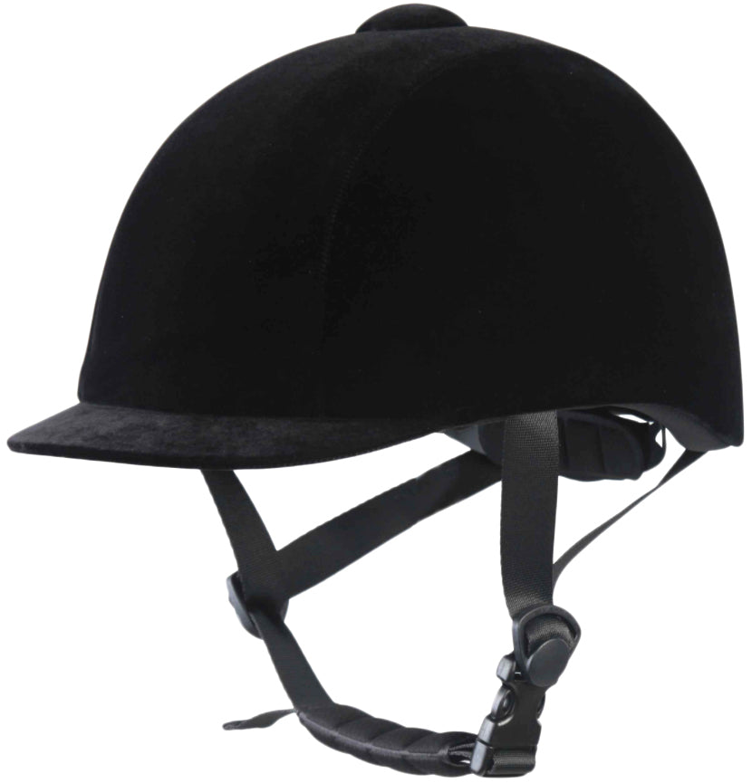 C/A Velvet Riding Helmet (57 Navy)%