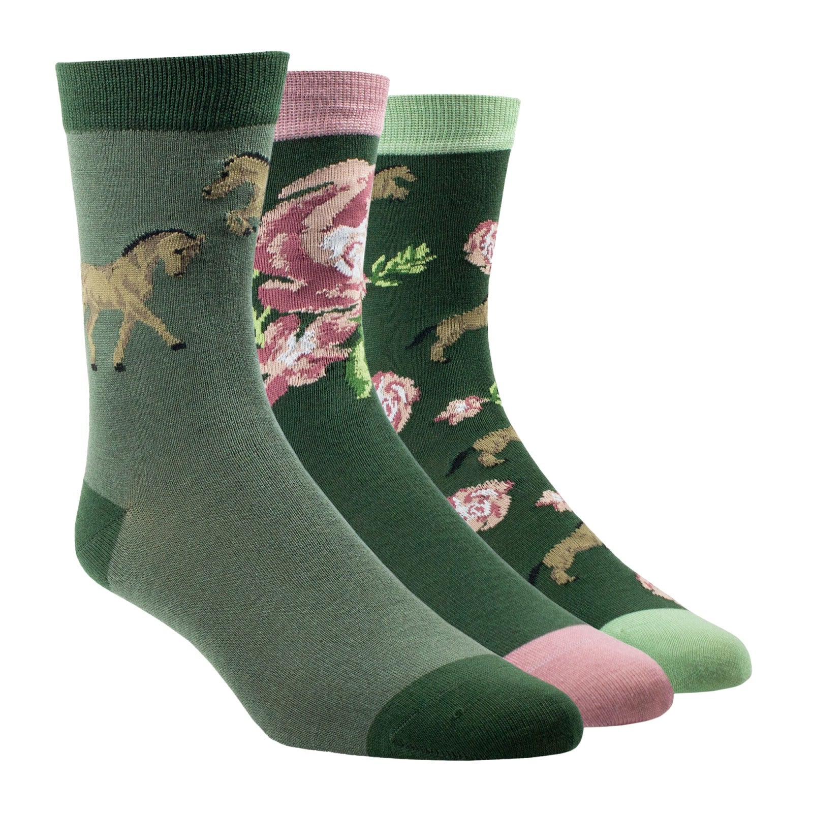 Ariat Womens Charm Crew Socks%