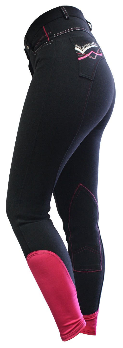 CA Paris Ladies Breech (16 Pink)%