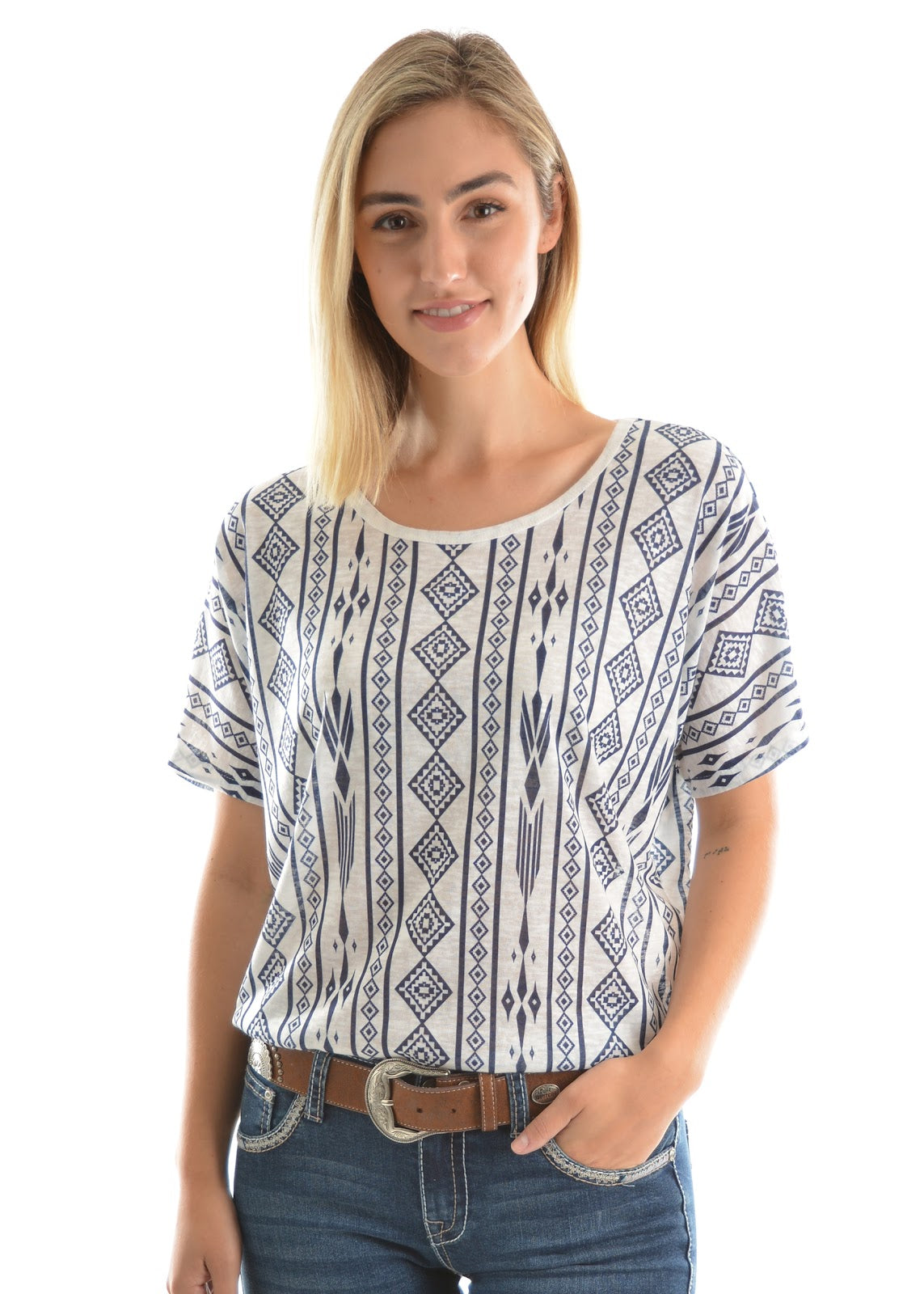 Pure Western Womens Hannah Top%