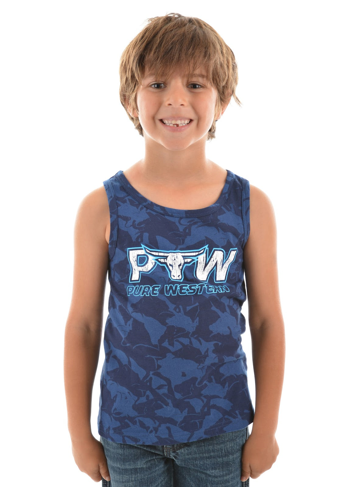 Pure Western Boys Elijah Singlet%