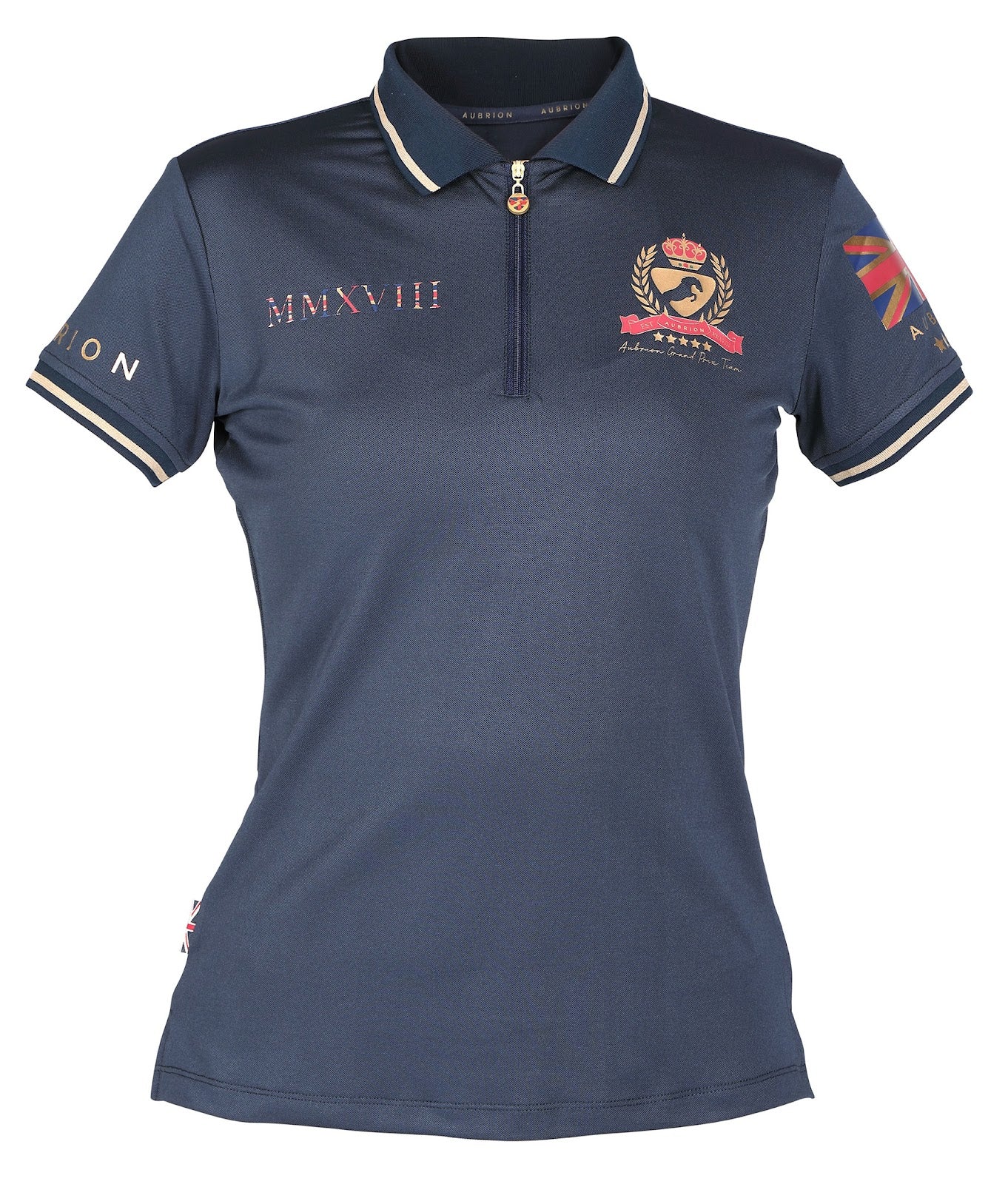 Shires Team Tech Polo (XL Navy)%