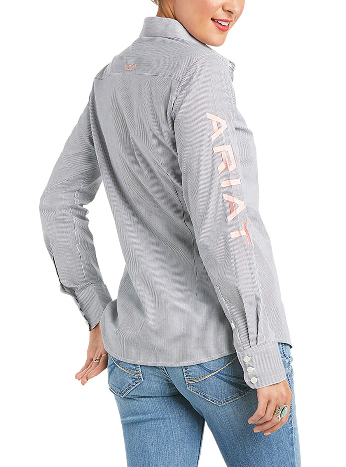 Ariat Womens Team Kirby Long Sleeve Shirt%