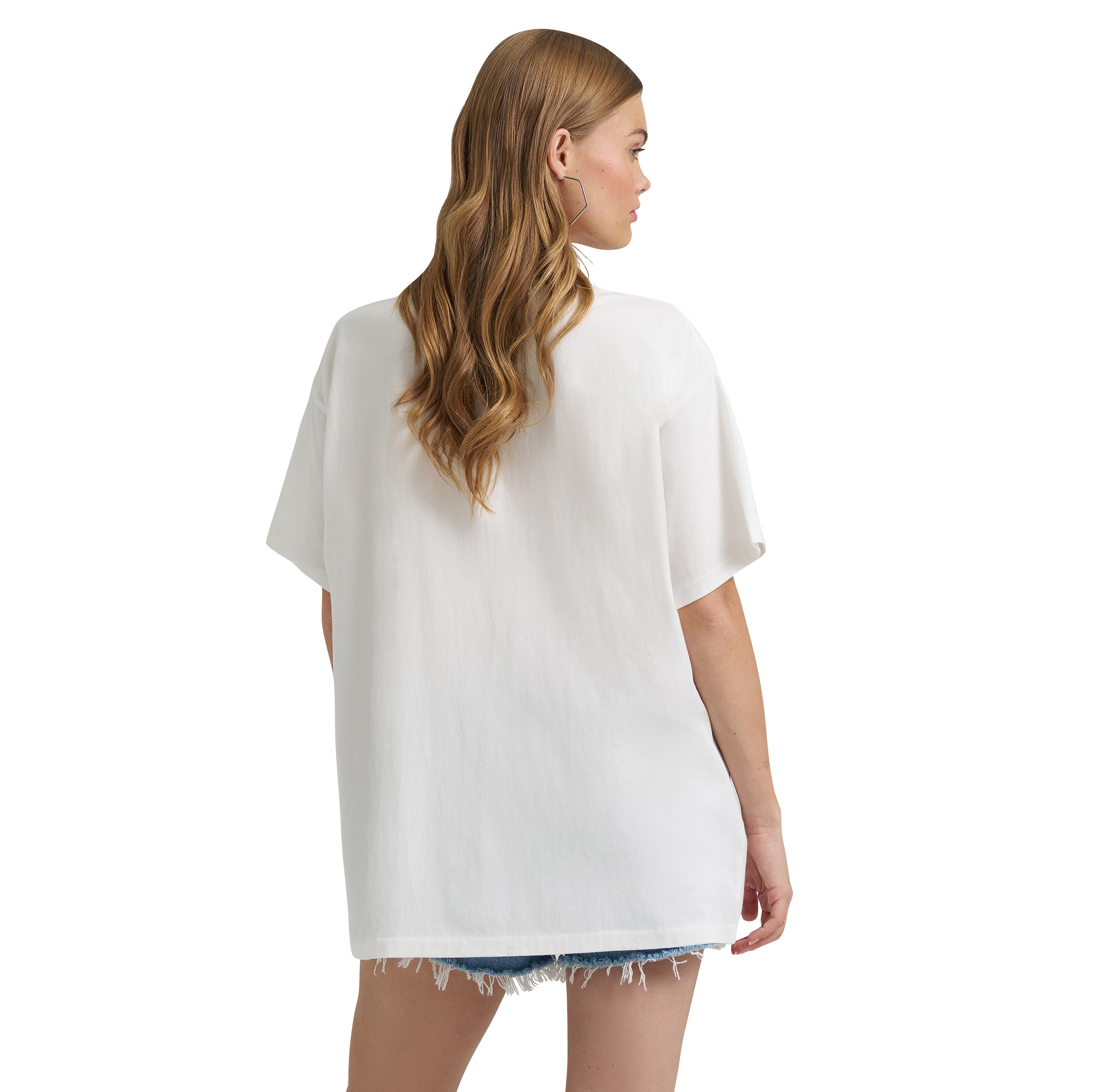 Lainey Wilson GiddyUp Tee Whtie / X Small