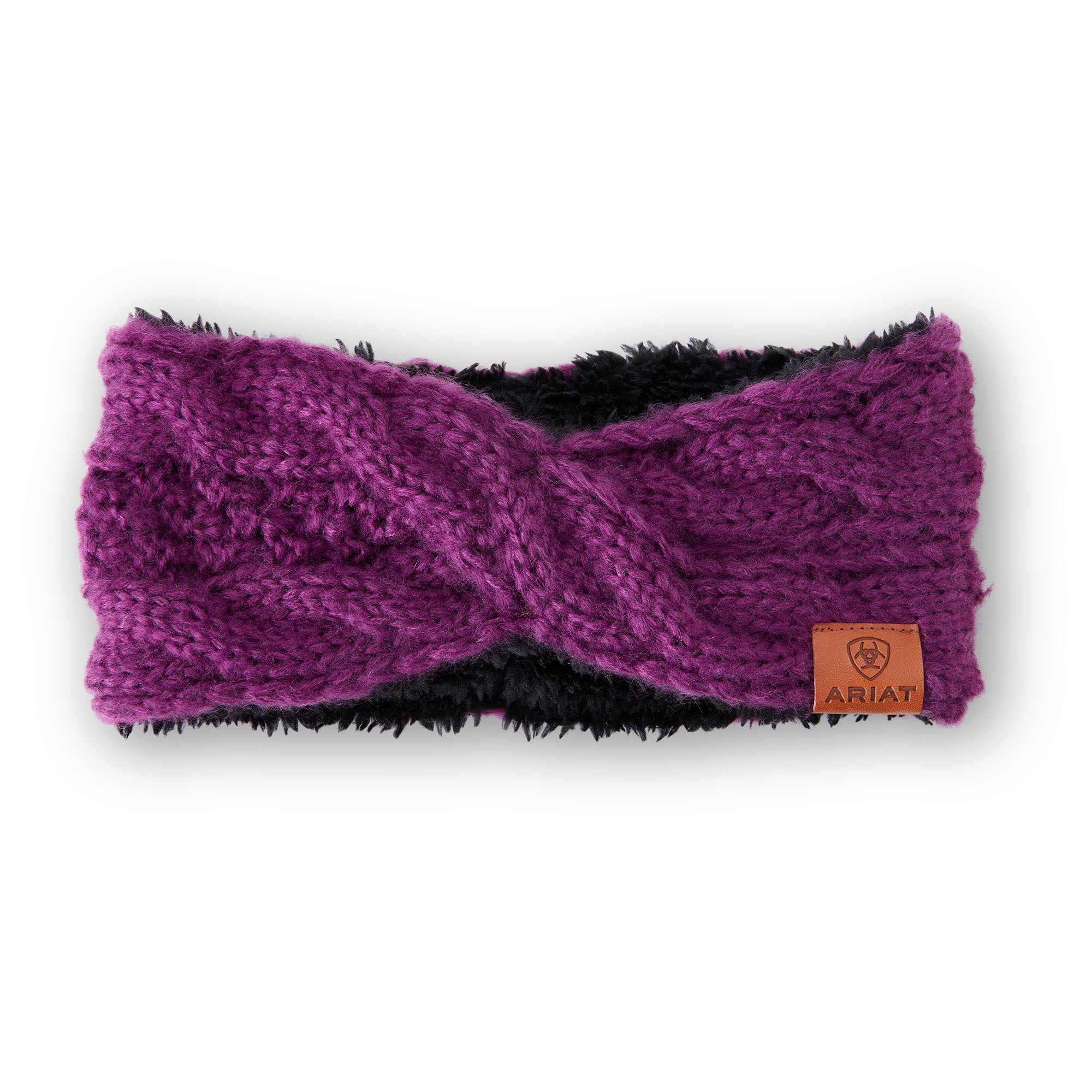 Ariat Unisex Cable Headband (Violet)%