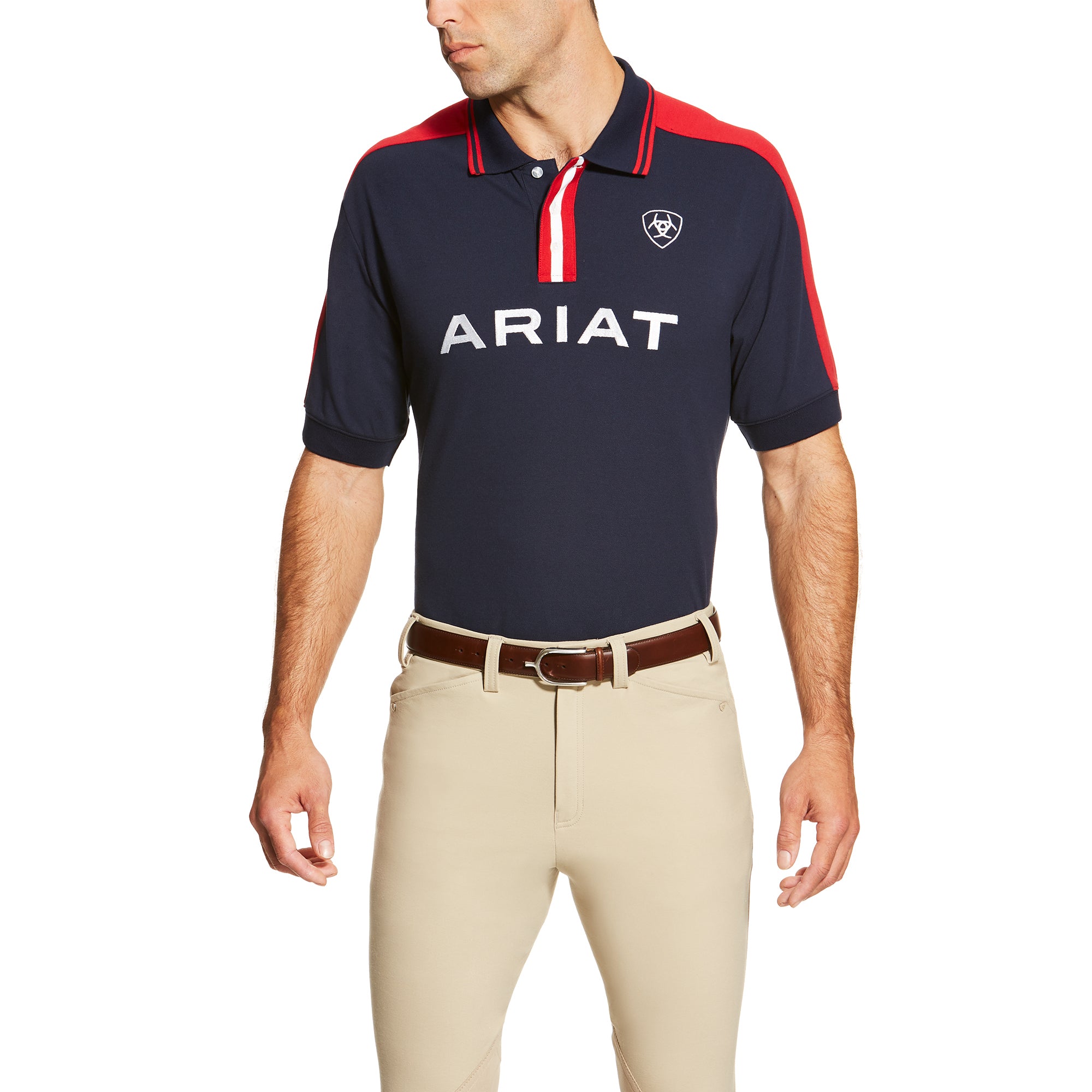 Ariat Mens Team Polo 2.0 Navy / Large