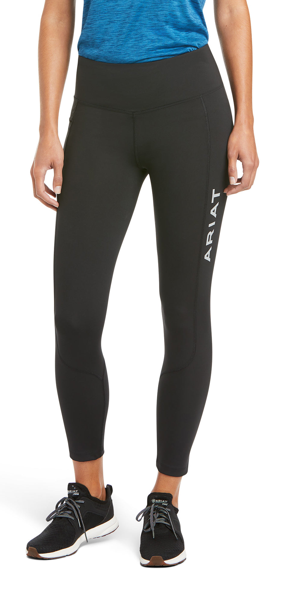 Ariat Wms Tek Tight Black / Large