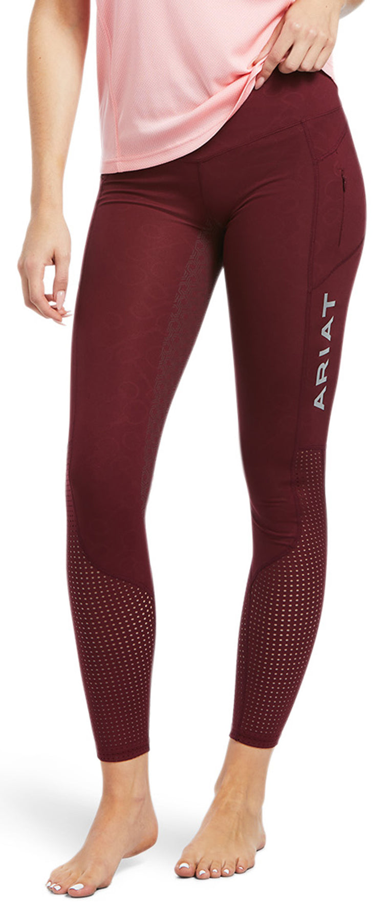 Ariat Eos FS Tight % Zinfandel Bit / Large