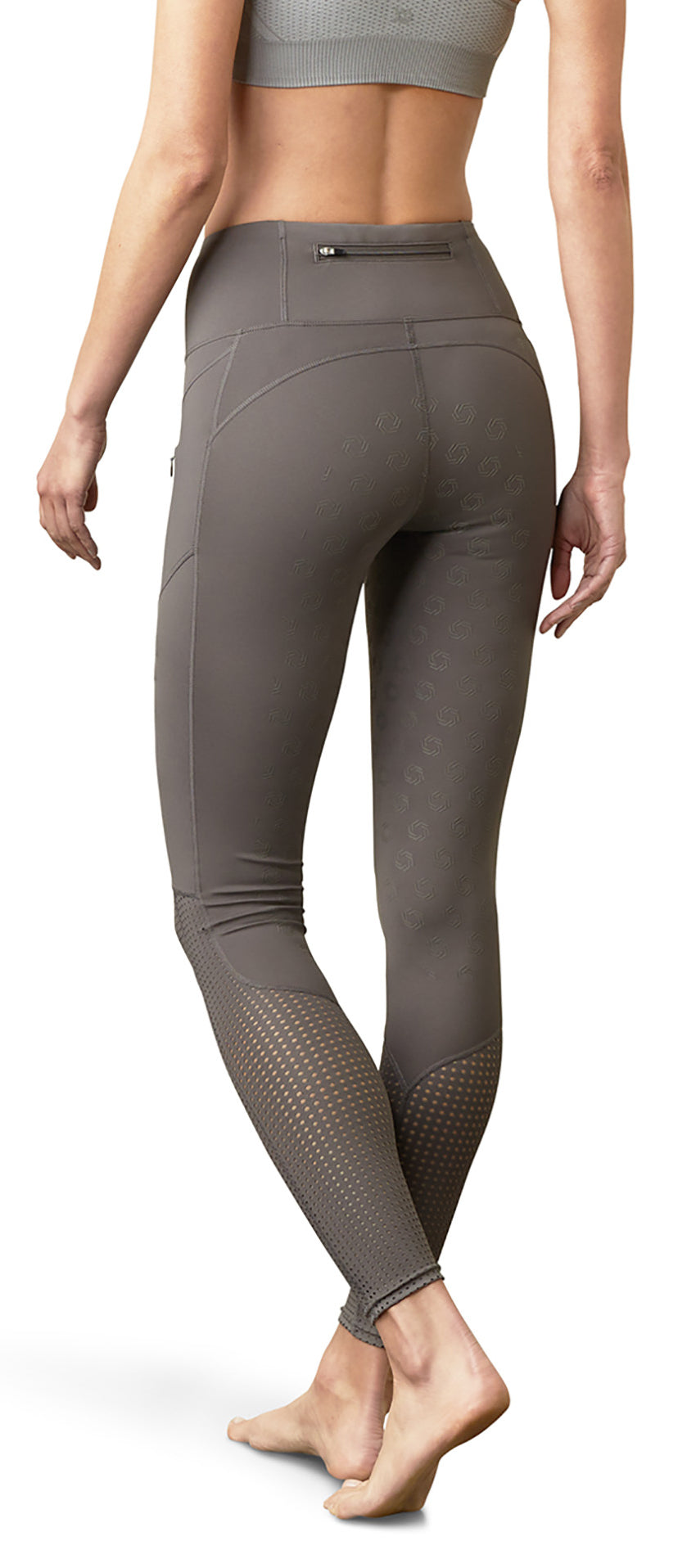 Ariat Wms Eos FS Tight % Plum Grey / Large