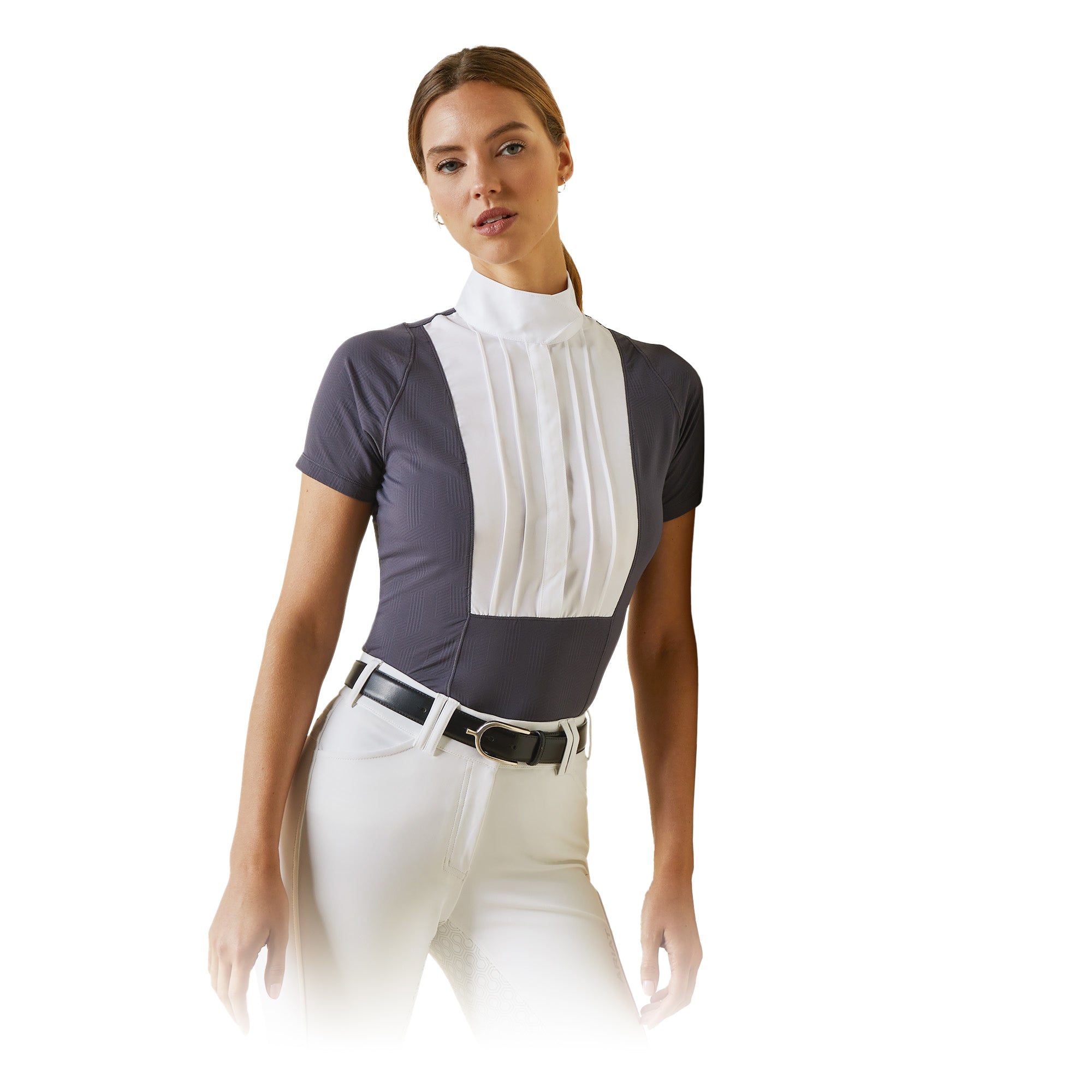 Ariat Wms Luxe SS Shirt White / Large