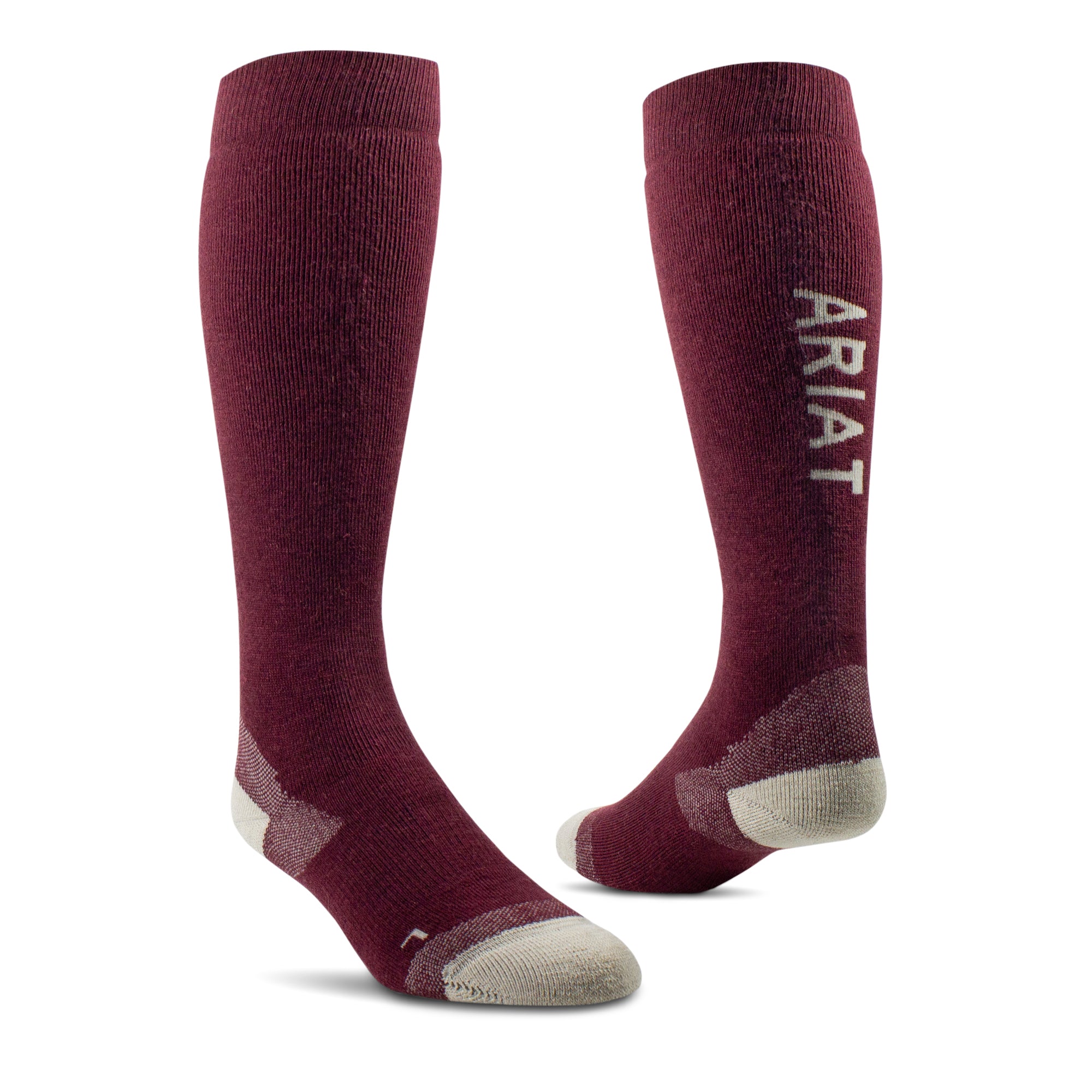Ariat Perf Merino Socks Port / Medium/Large