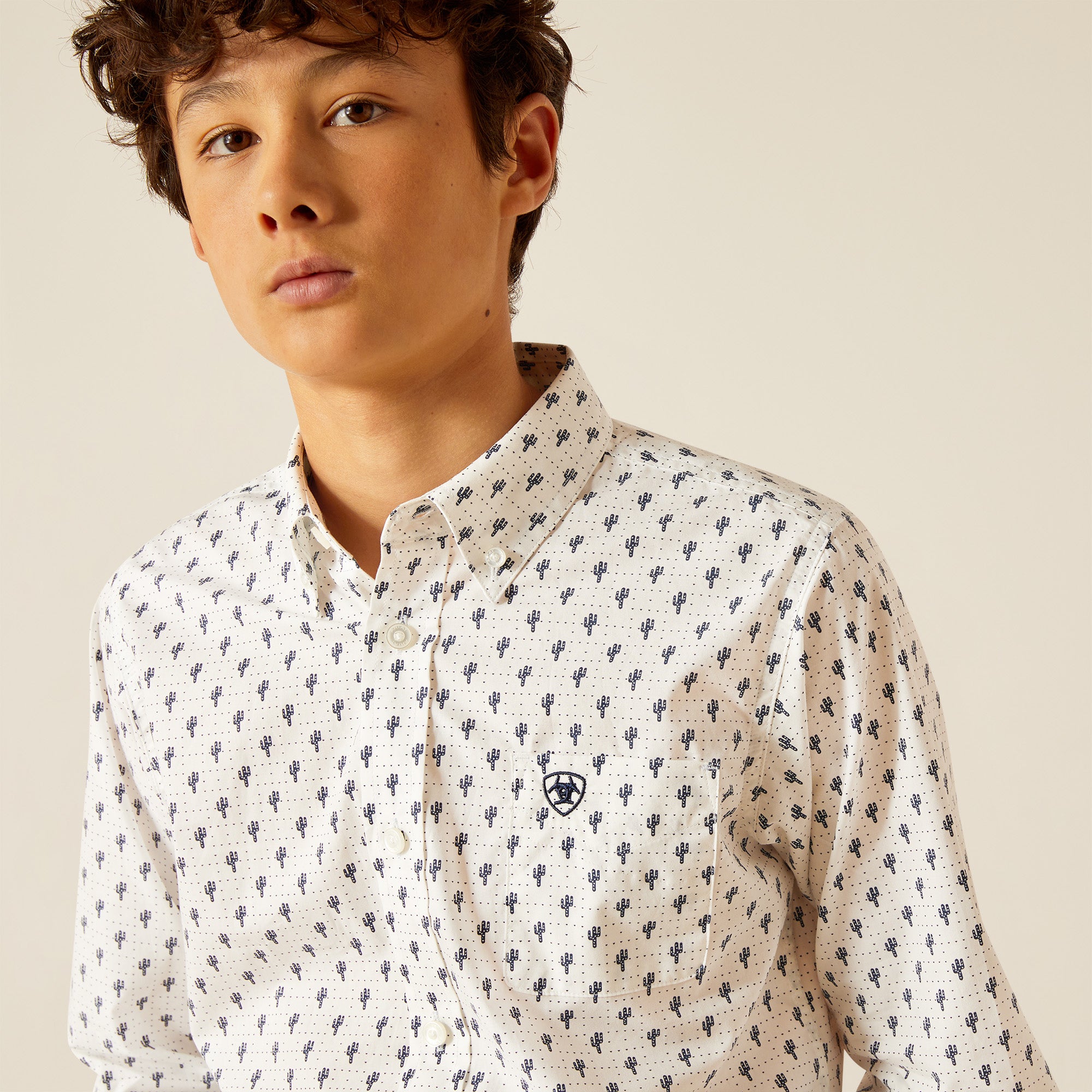 Ariat BYS Parker Shirt % White / Large
