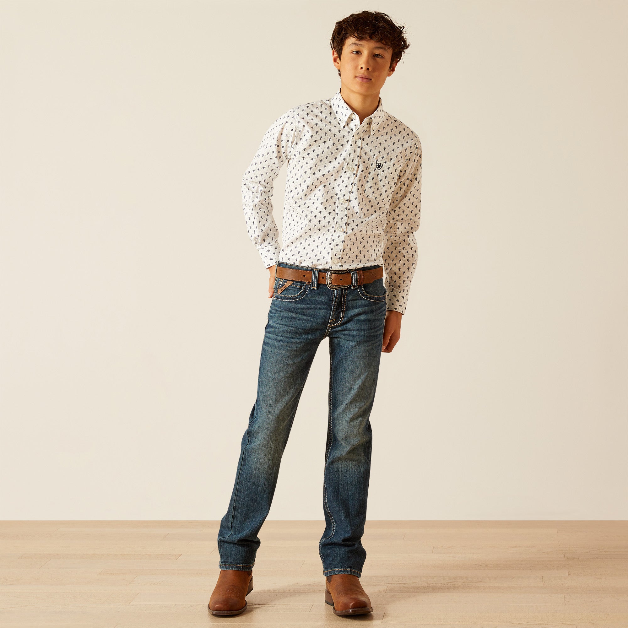 Ariat BYS Parker Shirt % White / Large