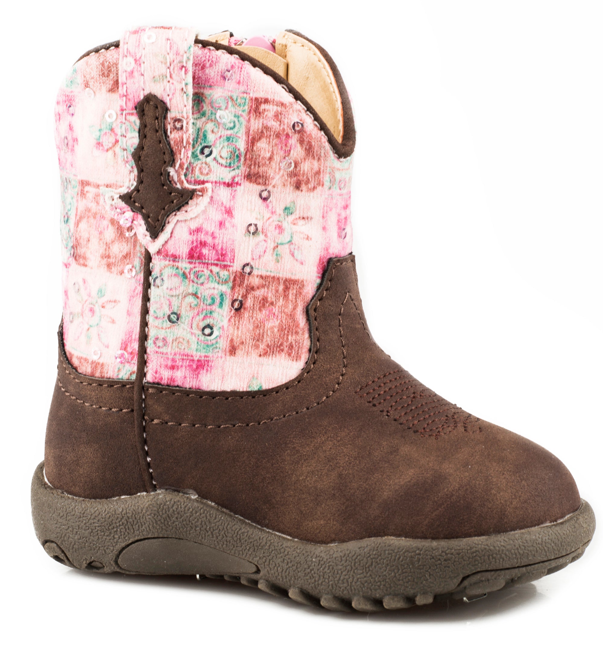 Roper Infant Cowbaby Floral Shine One / 1