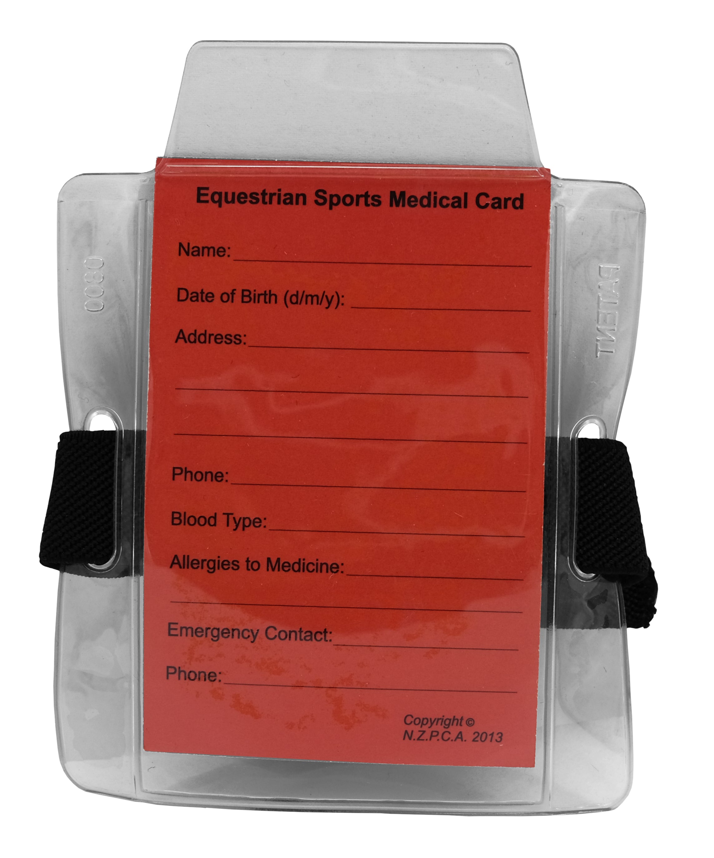 Pony Club Medical Armband