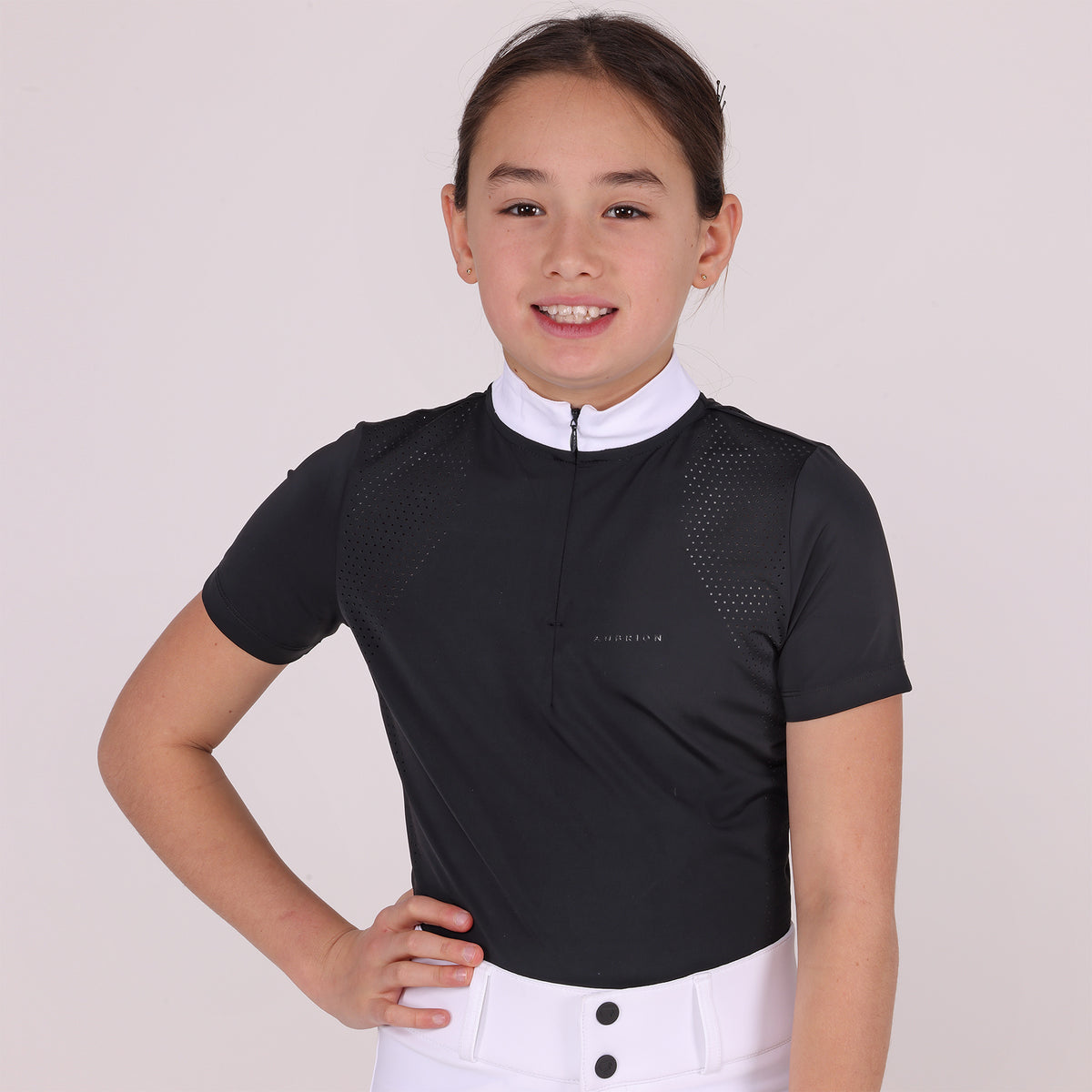 Aubrion Optima QX Show Shirt - Young Rider