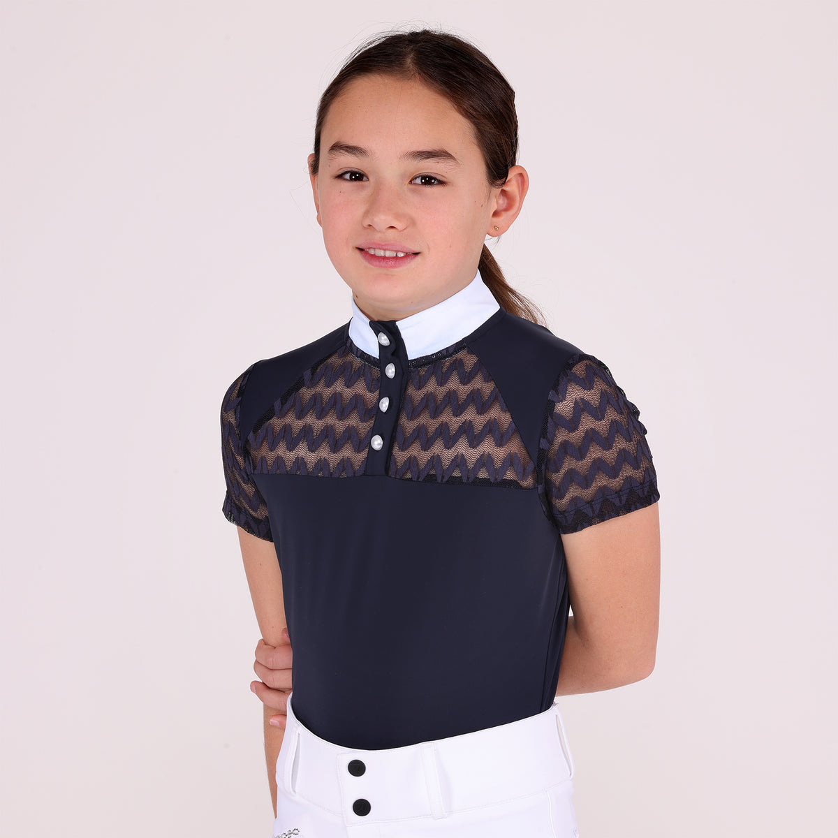 Aubrion Optima VX Show Shirt - Young Rider