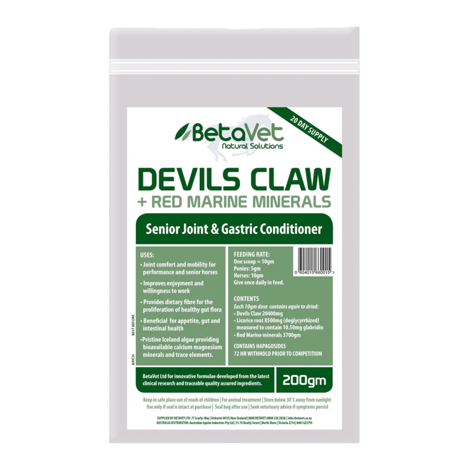 BetaVet Devil's Claw One / 200g