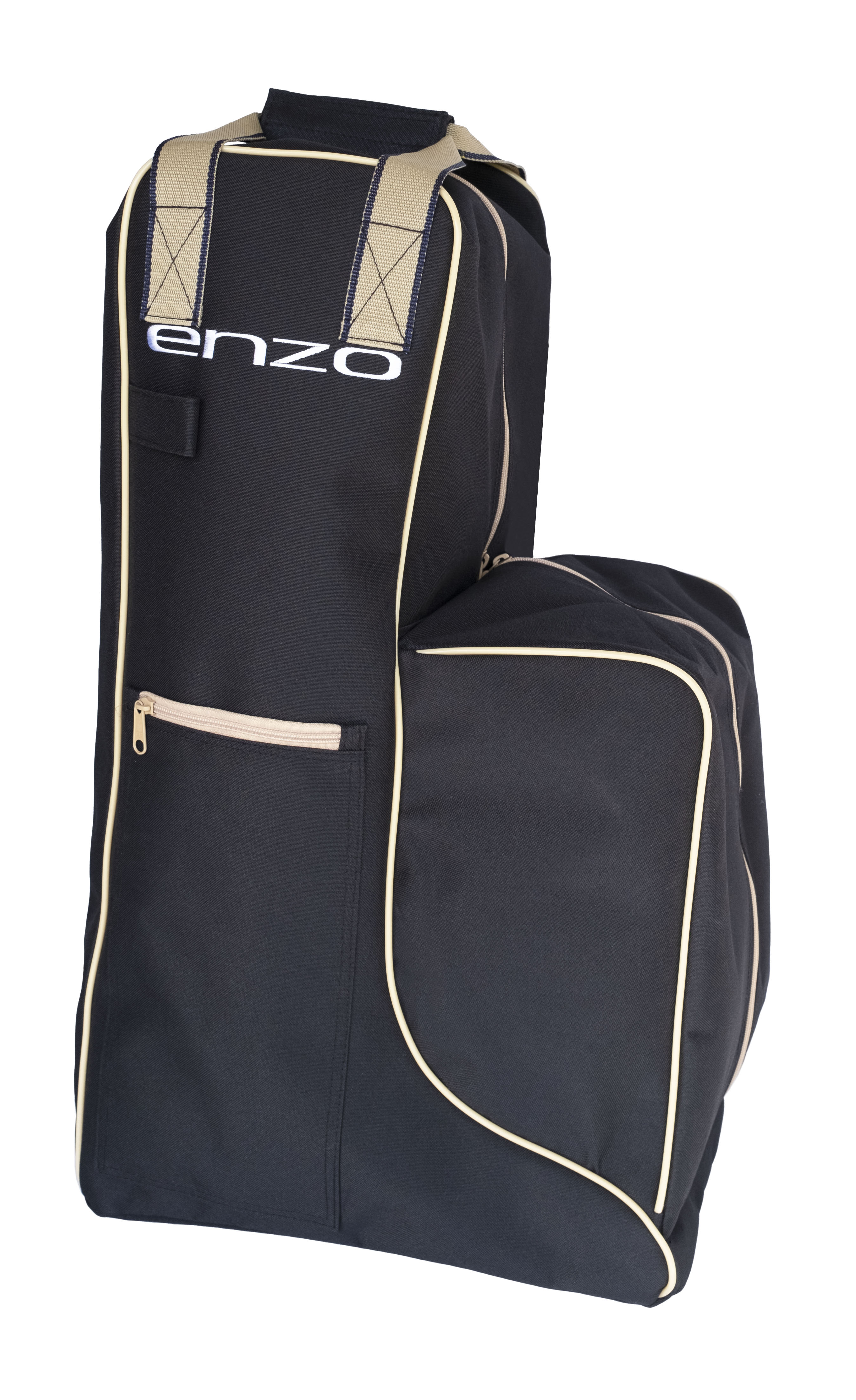 Enzo Boot Bag with Cap and Whip Carrier
