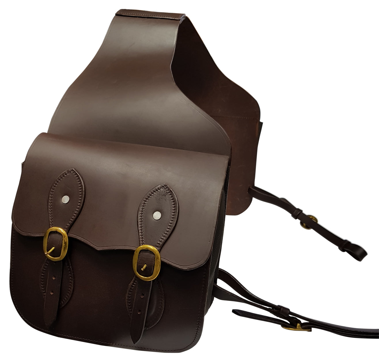 Origin Leather Double Saddle Bag