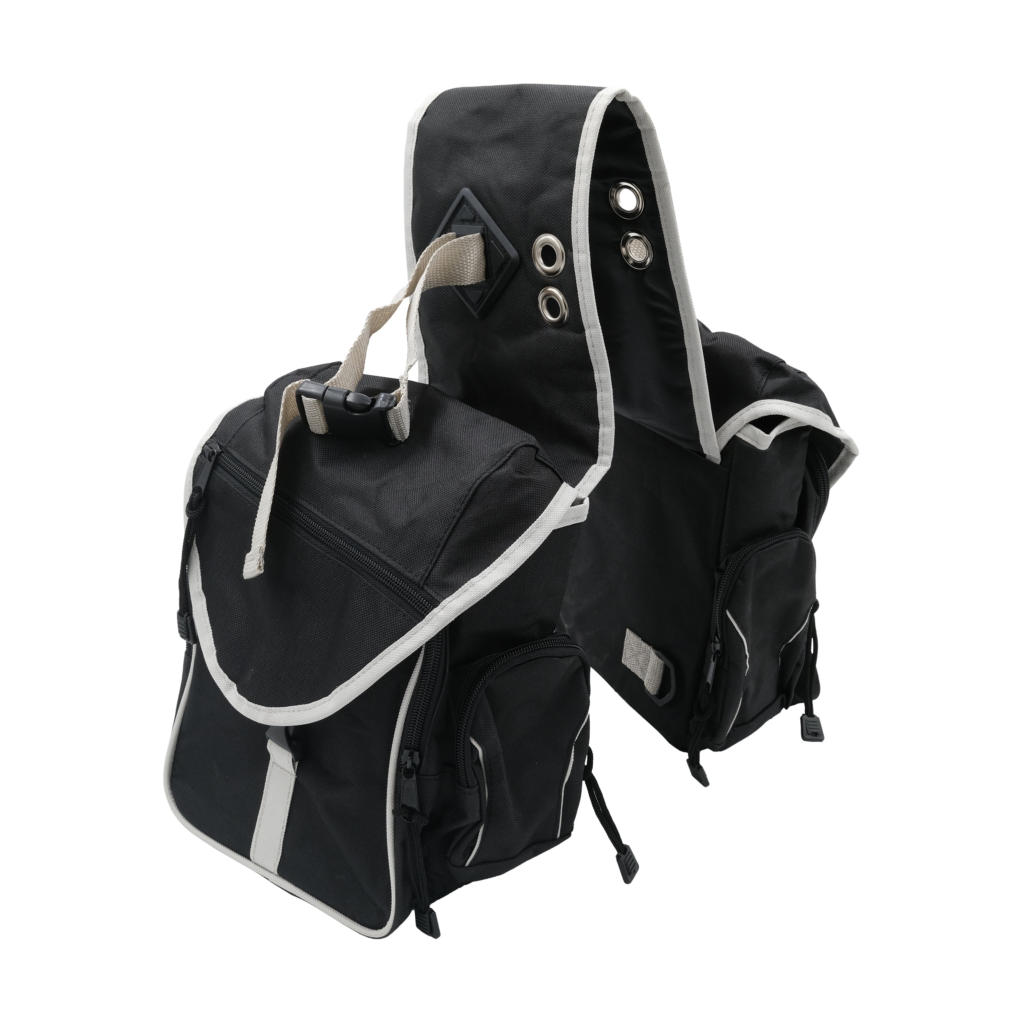 Multi Pocket Saddle Bag