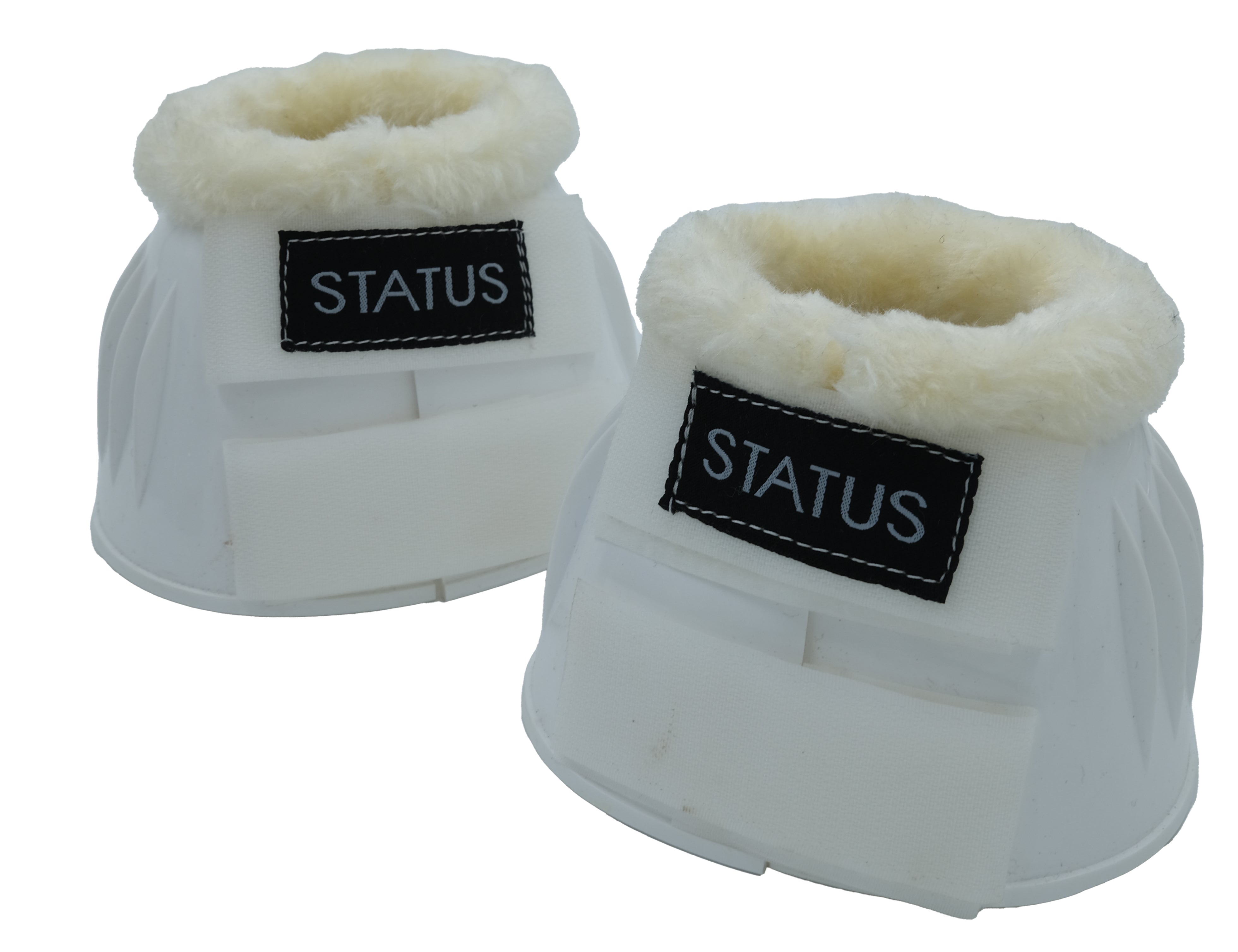 Status Bell Boots w/Fleece Top Brown / X Large