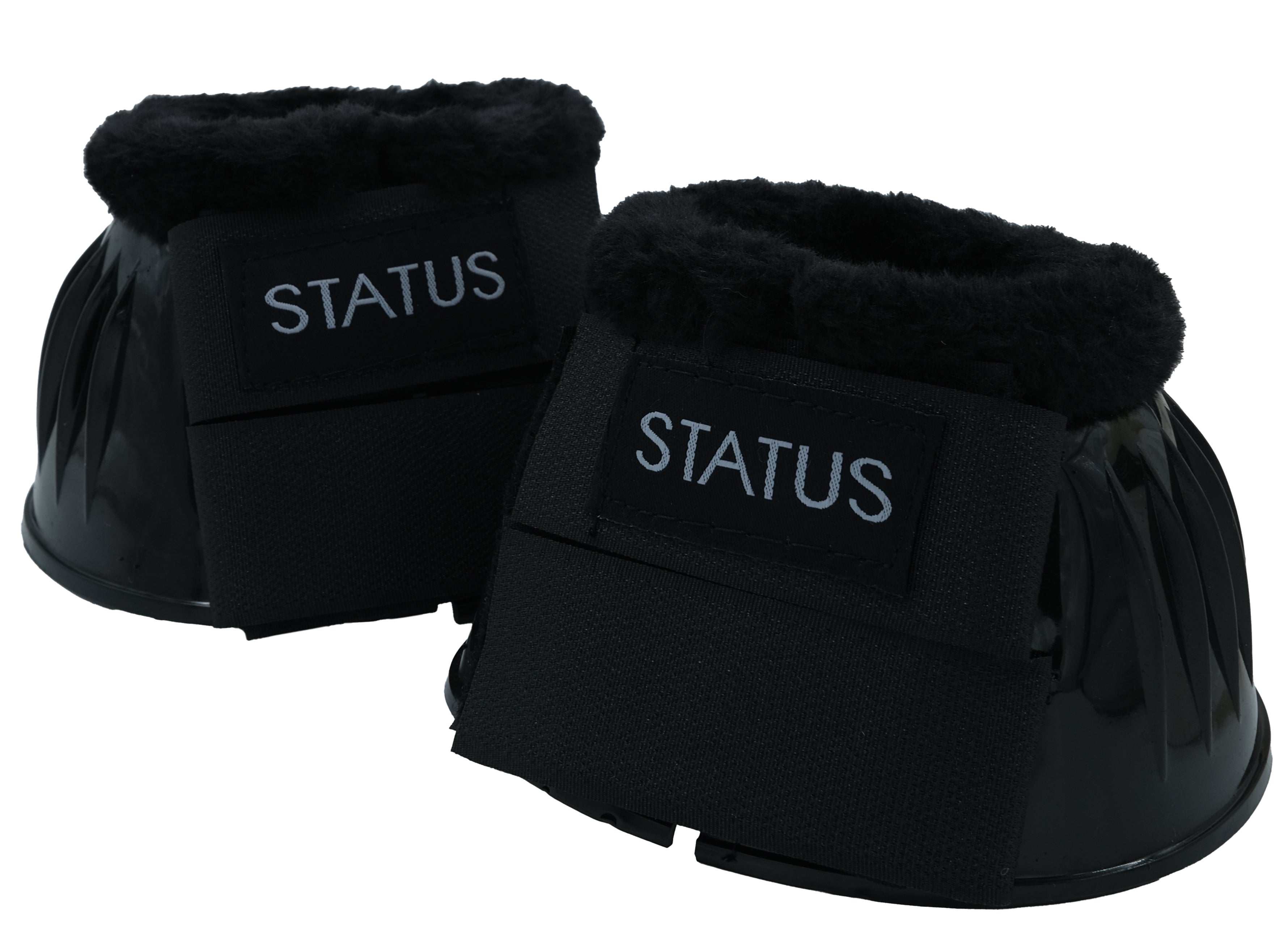 Status Bell Boots w/Fleece Top Brown / X Large