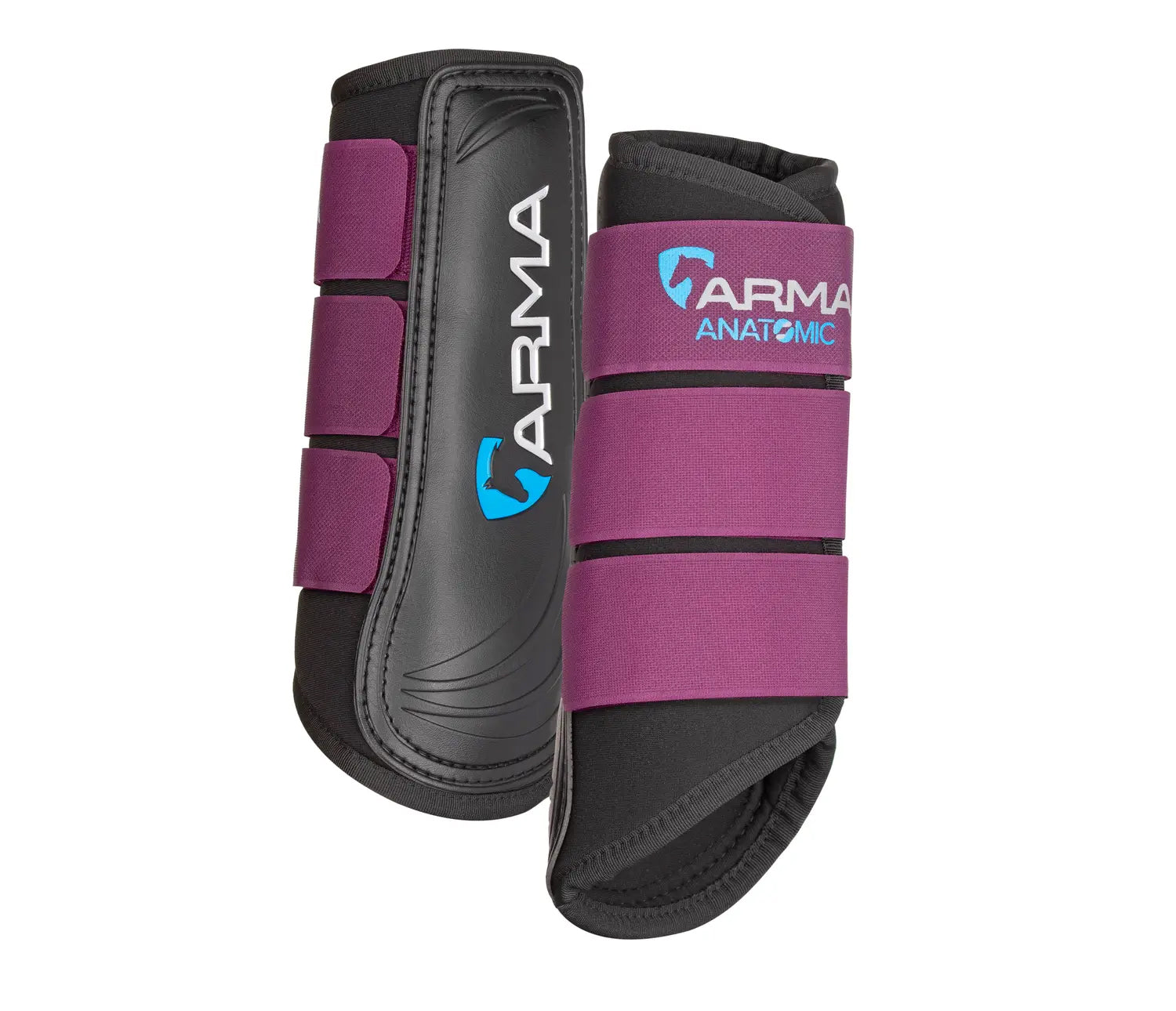Shires Neoprene Brushing Boots Black / Full