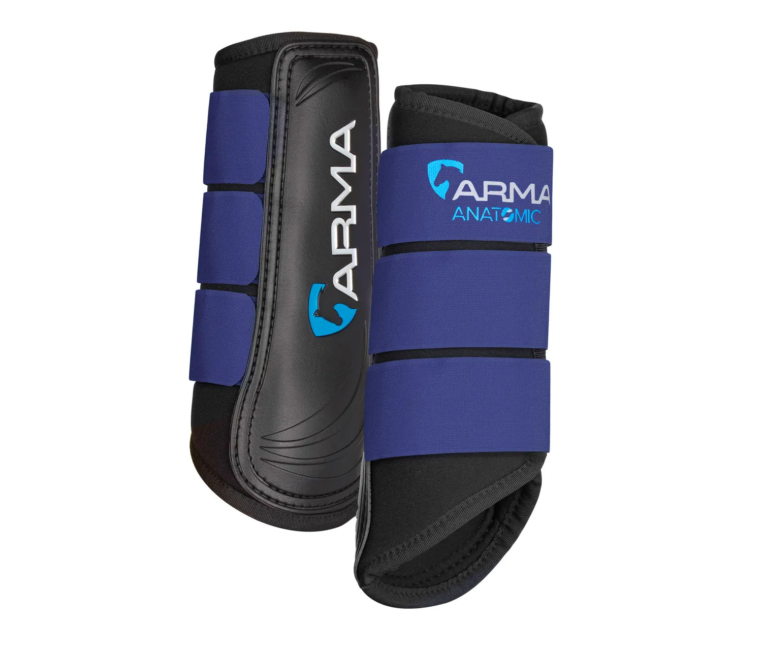 Shires Neoprene Brushing Boots Black / Full
