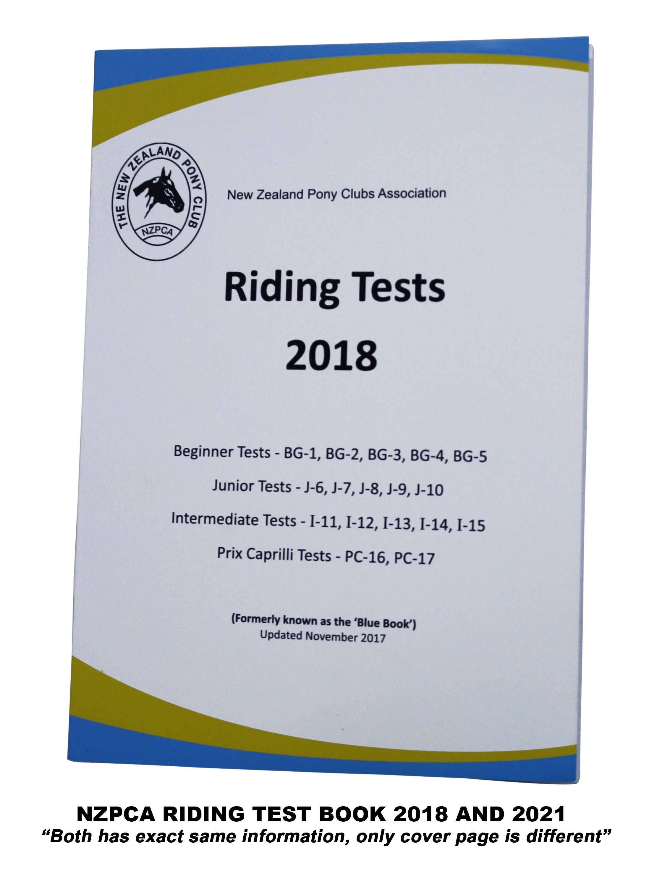 NZPCA Riding Test Book 2018