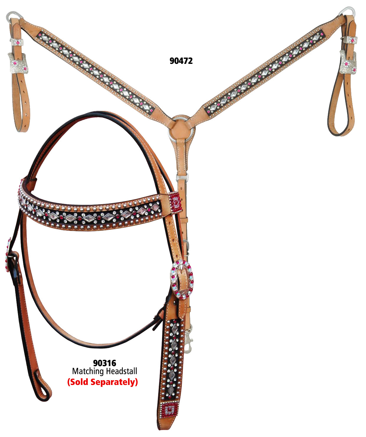 Origin Breast Collar 90472-02A (Tan)