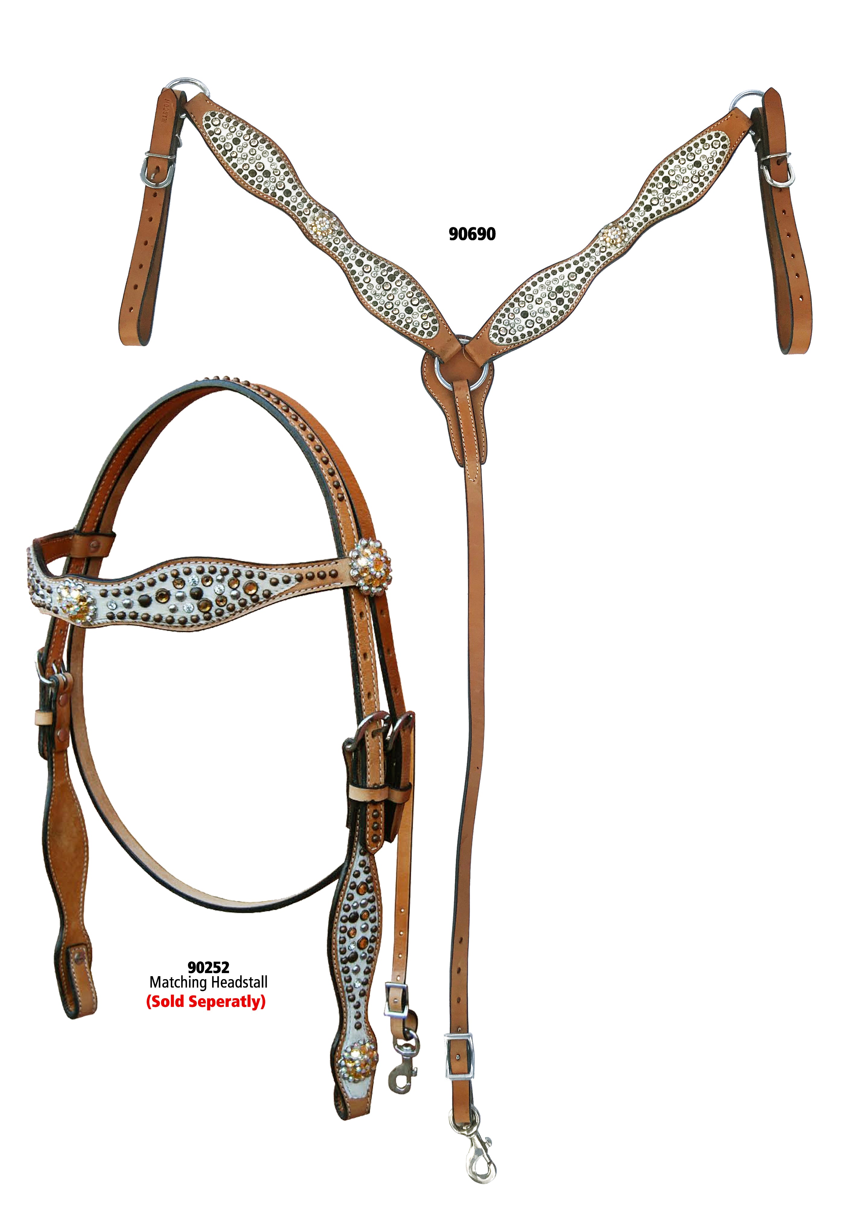 Origin Breast Collar 90690-02 (Tan) %