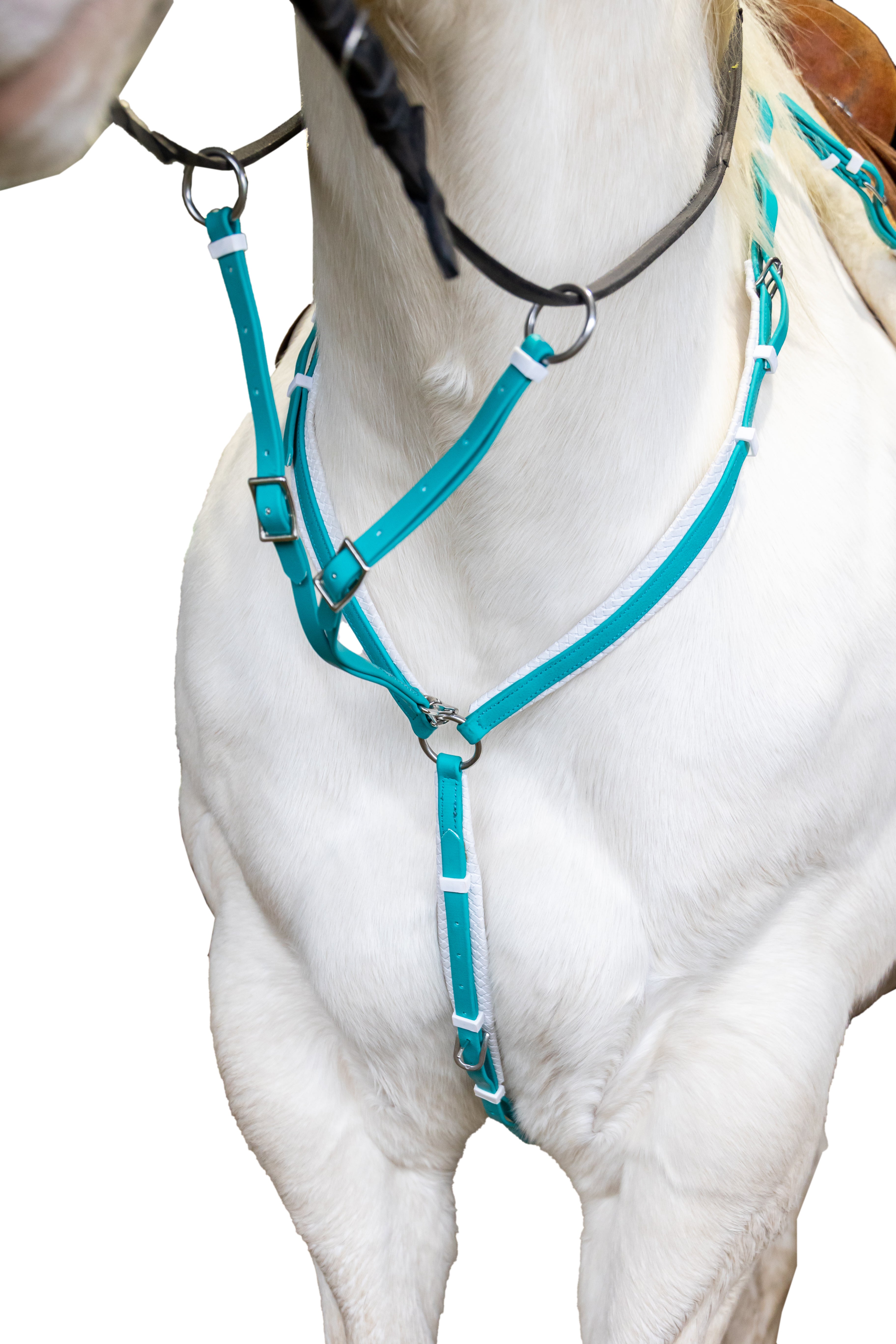 Stride Deluxe Endurance Breastplate Navy/White / All