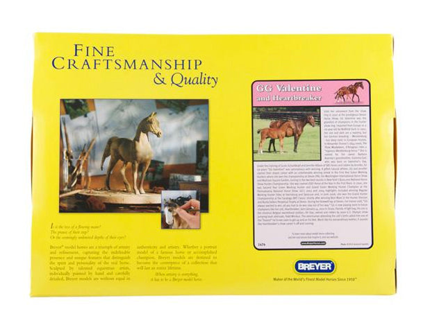 Breyer TR GG Valentine & Heartbreaker%