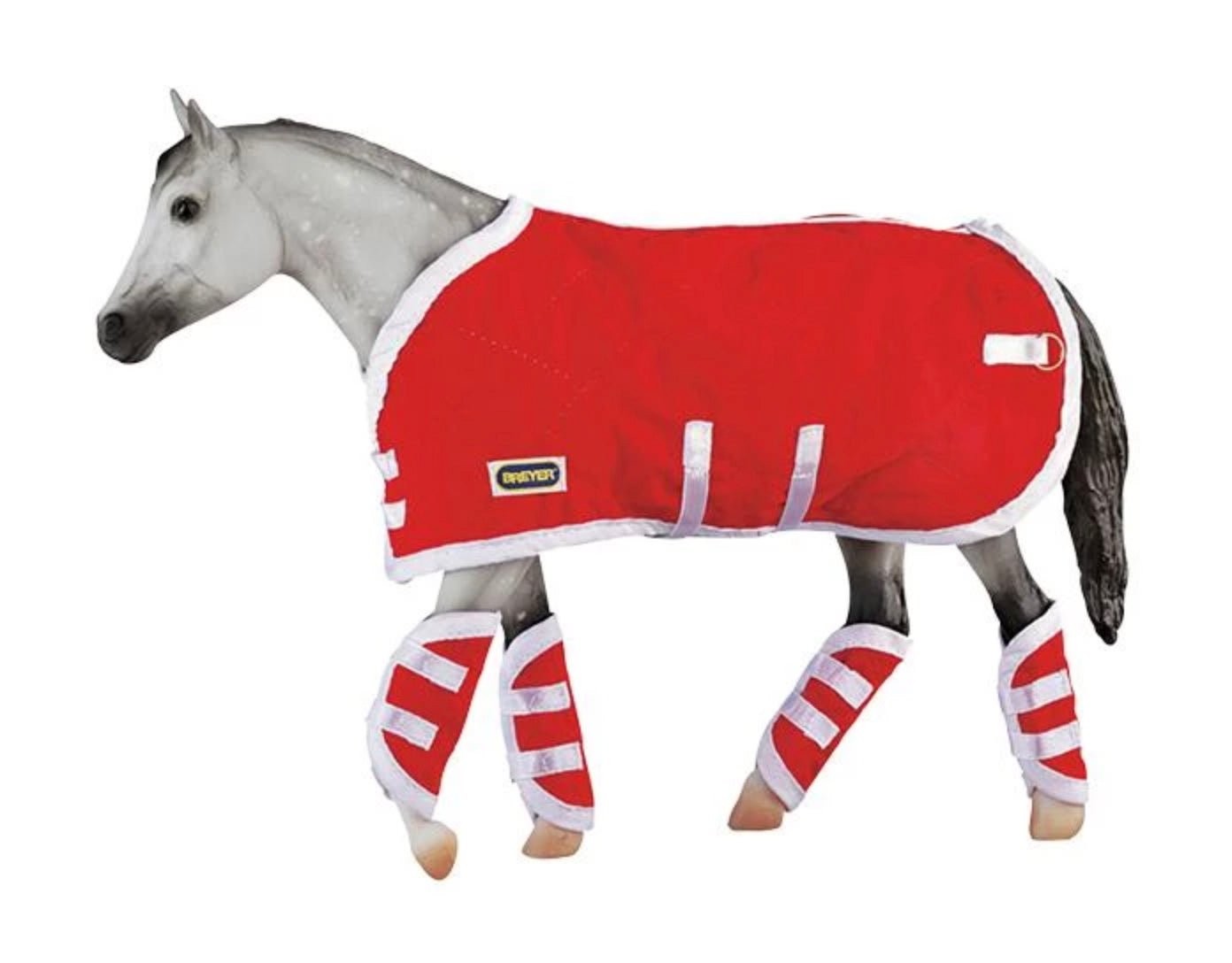 Breyer TR Blanket&Shipping Boots Red%