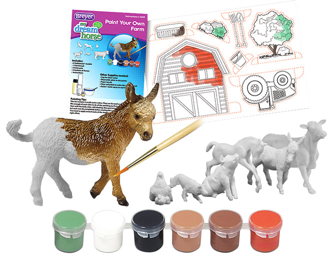 Breyer Stablemates Paint Your Own Farm%